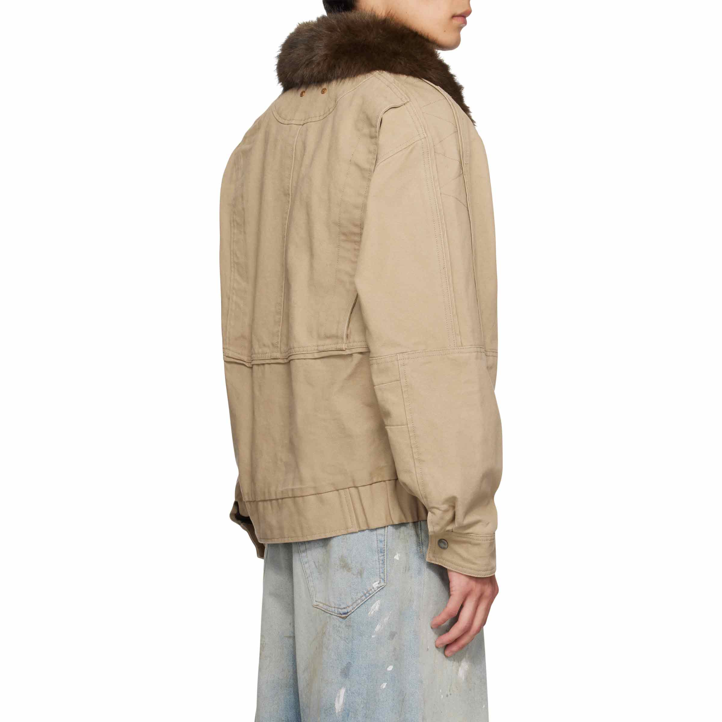 Ortega Washed Cotton Jacket Beige | SUBTYPE