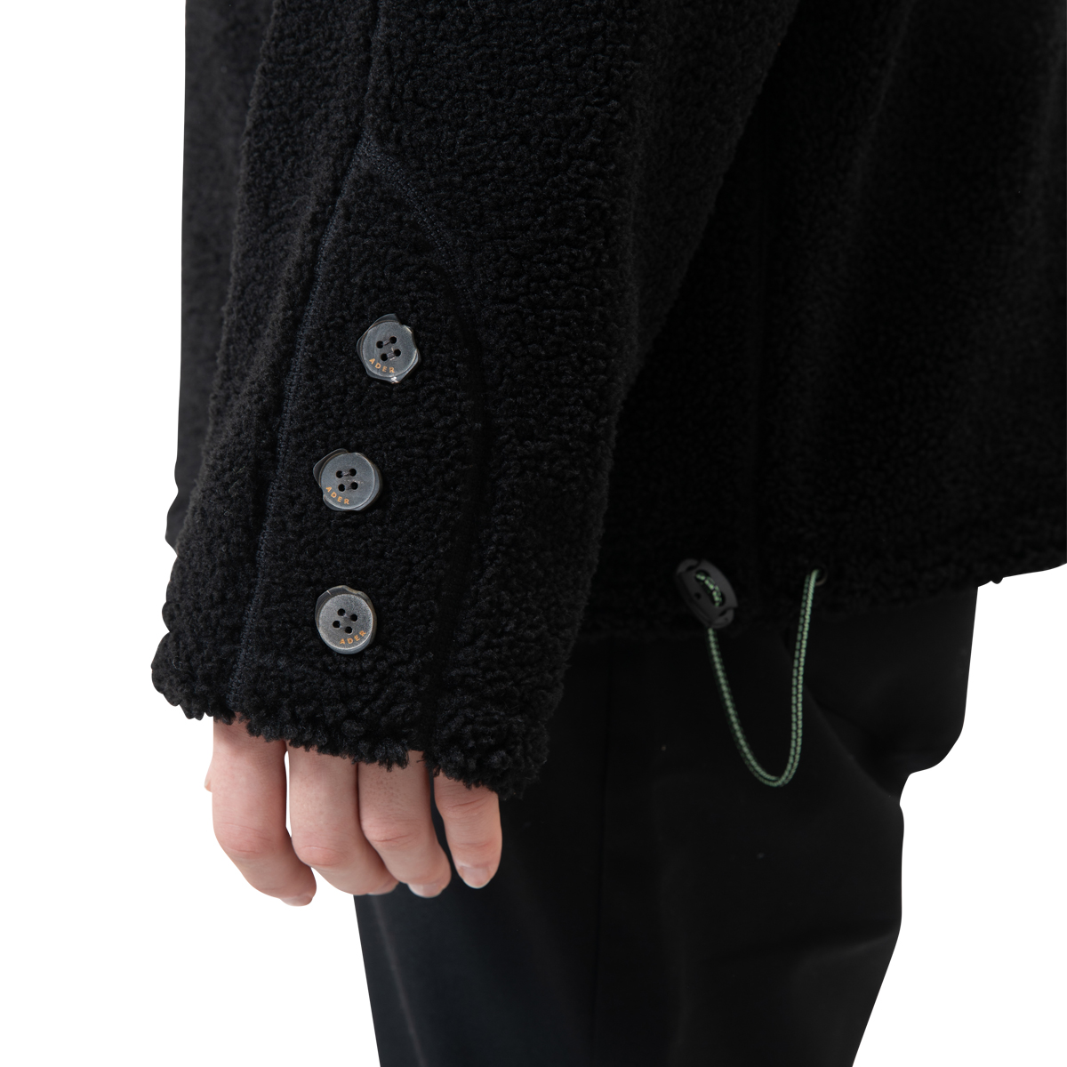 ADER Error Callicid Shearling Anorak Jacket