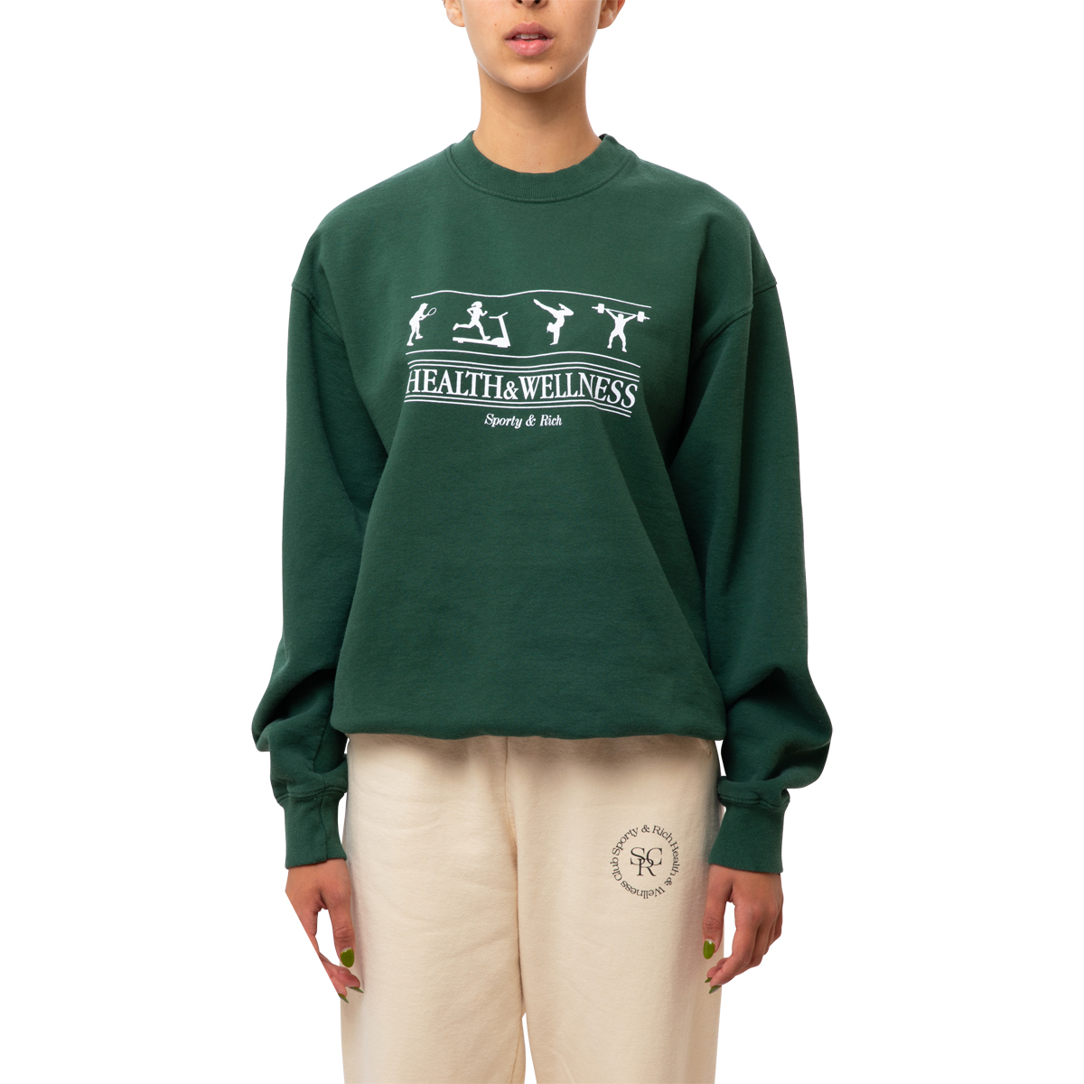 Sporty & Rich Health & Wellness Crewneck