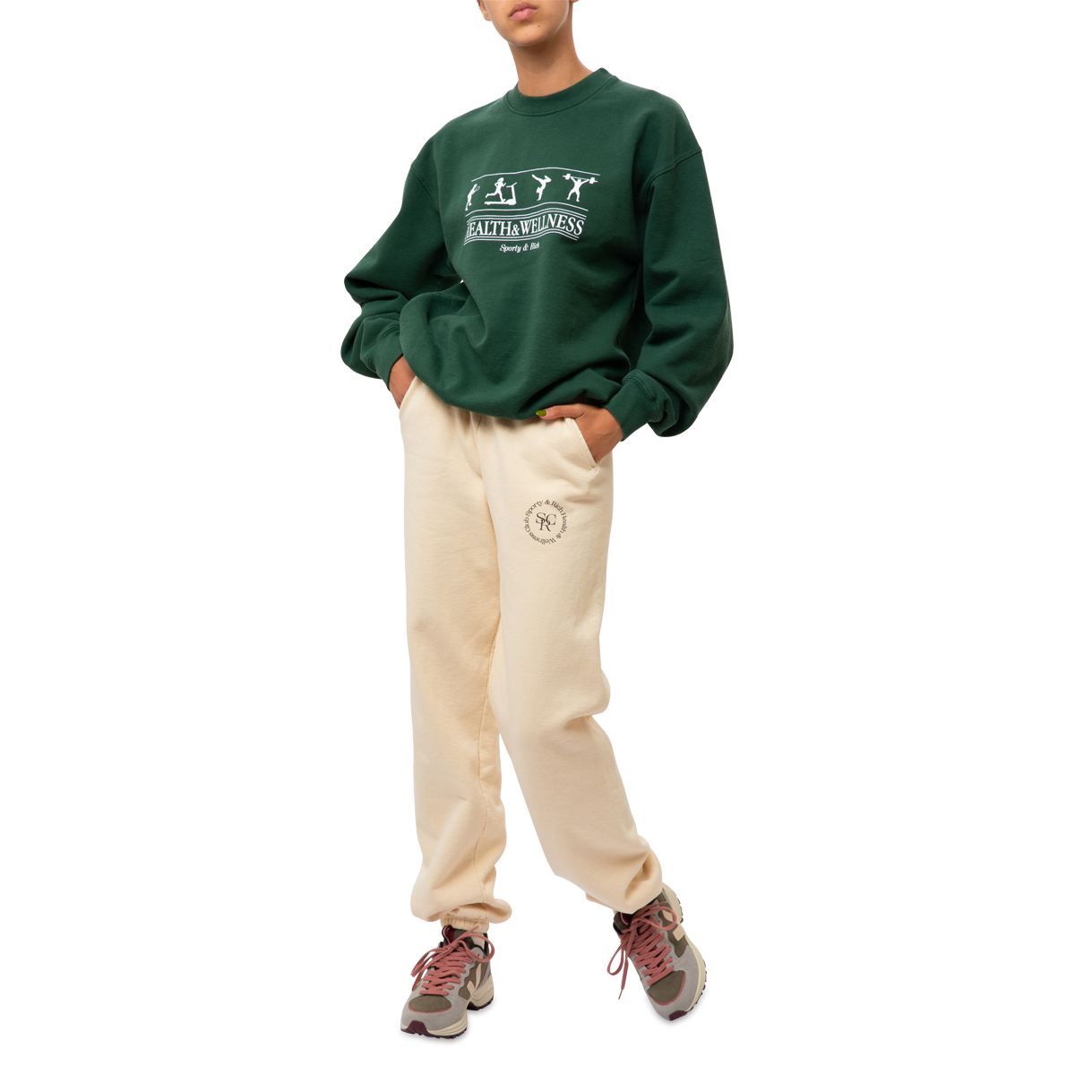 Sporty & Rich Health & Wellness Crewneck
