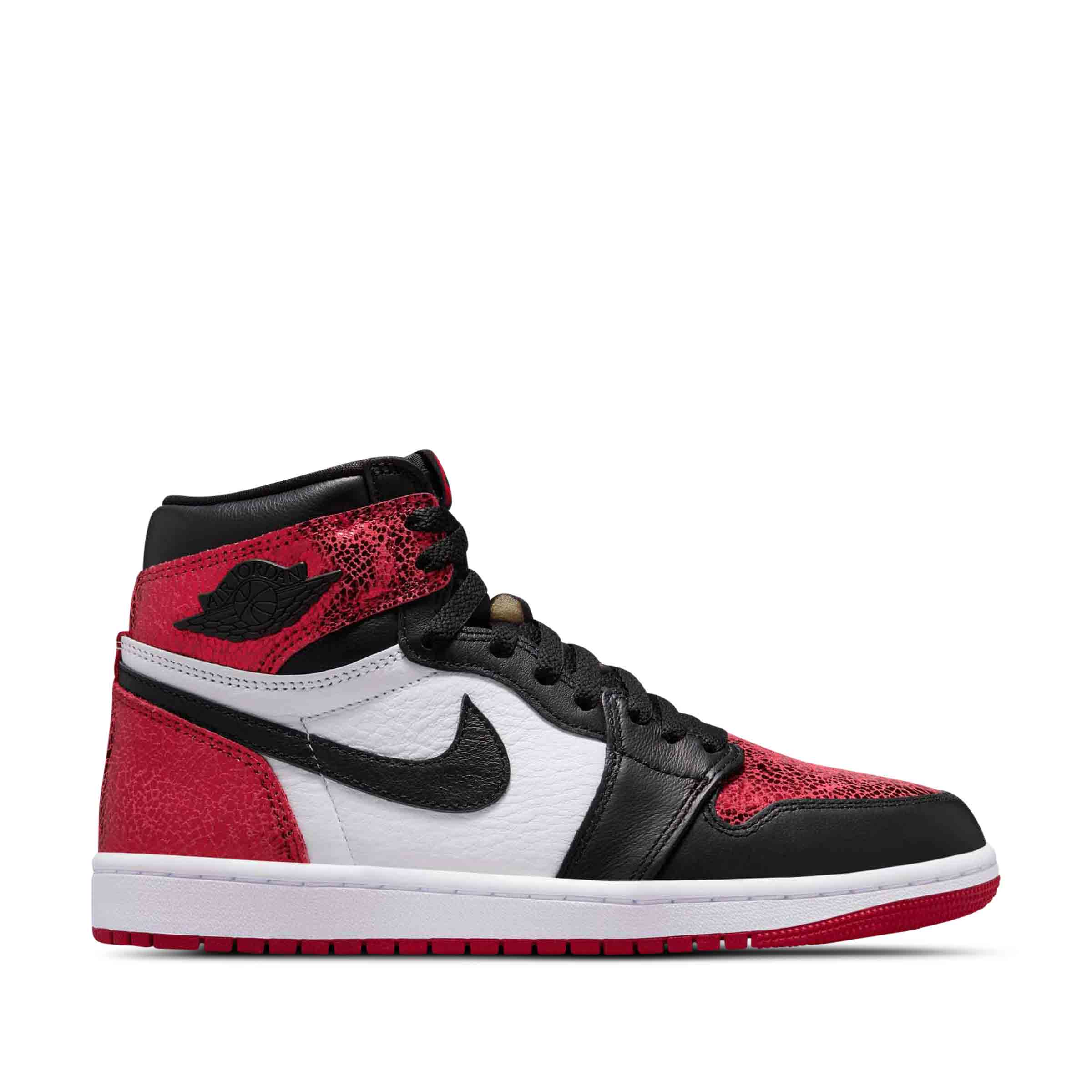 jordan retro 1 high red black white