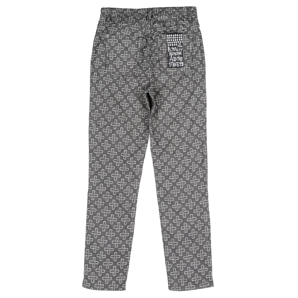 Ksubi Slim Pin Black Monogram