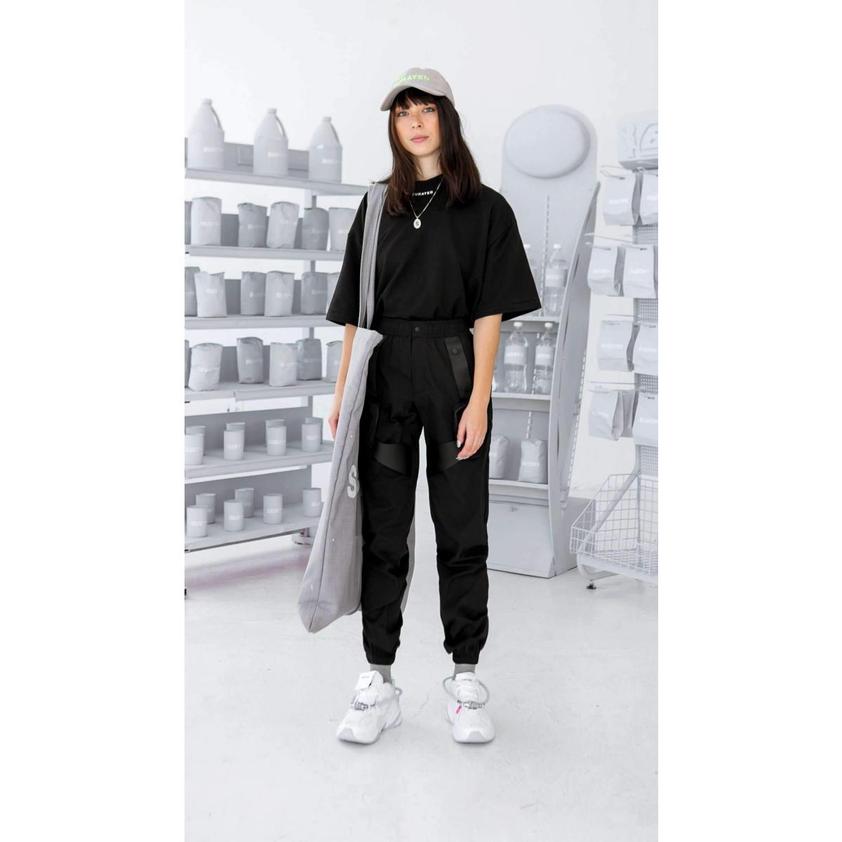 SUBTYPE CURATED Nylon Sweat Pant Black