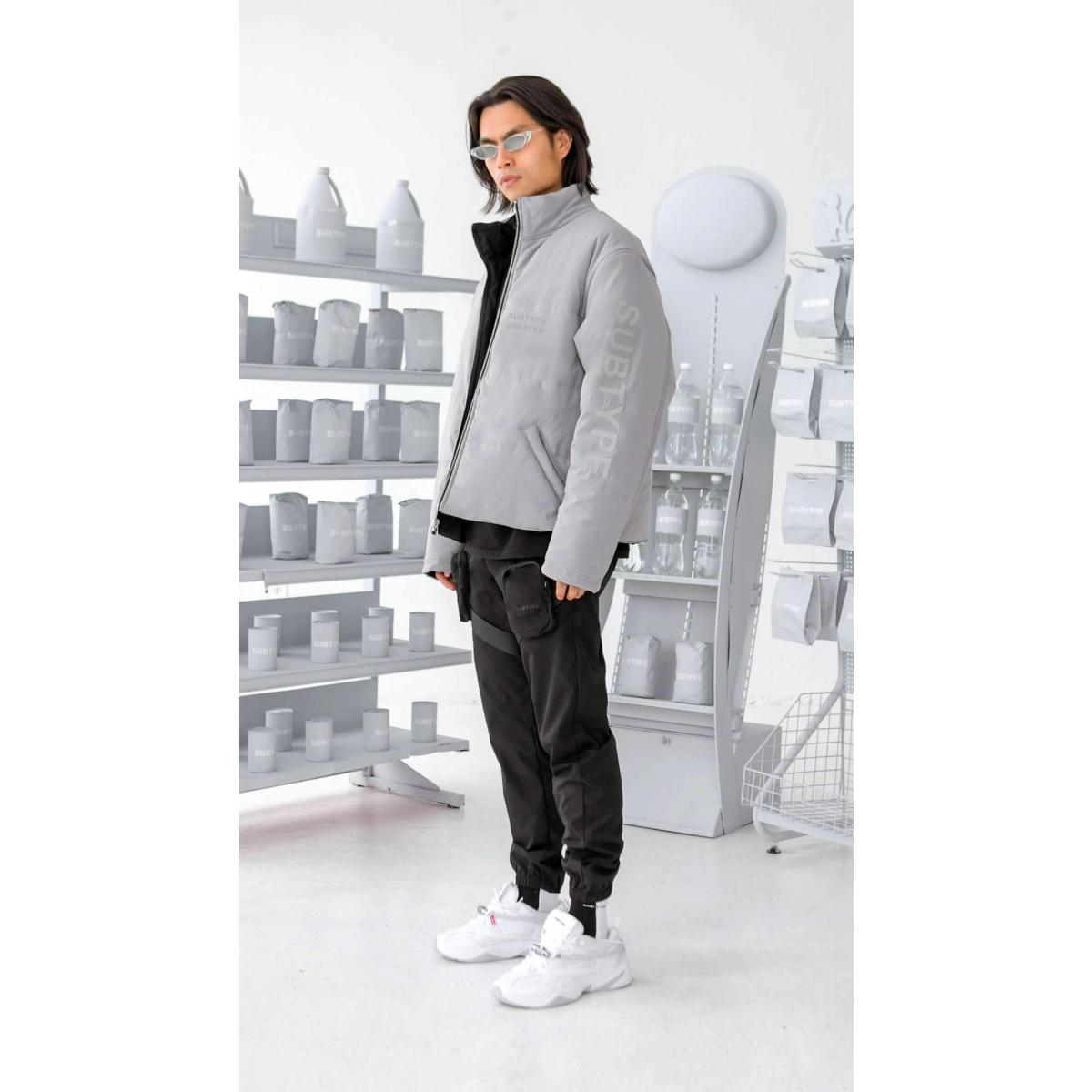 SUBTYPE CURATED Nylon Sweat Pant Black