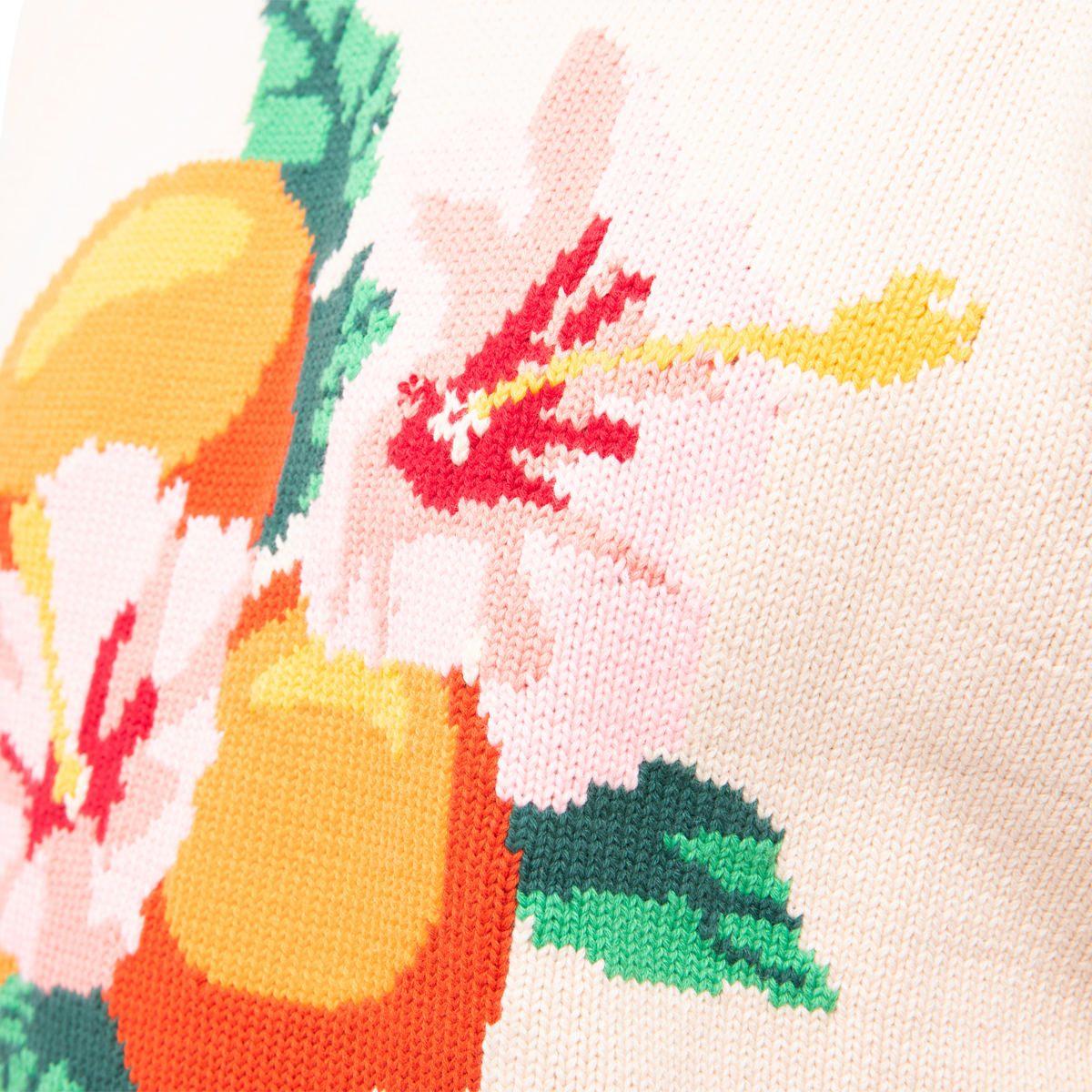 Casablanca Kapalia Oranges Intarsia Knit