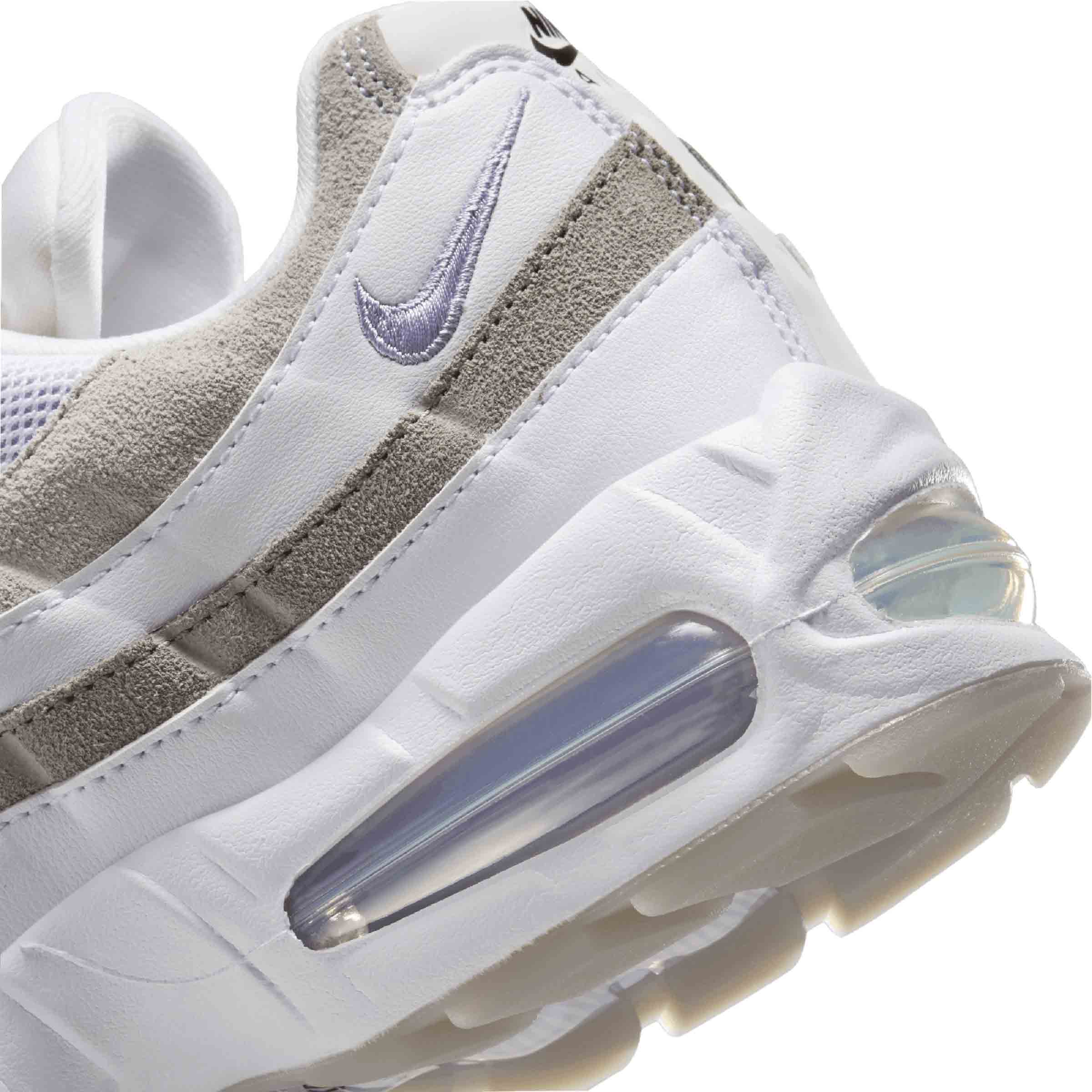 Women's Air Max 95 White/Hydrangeas-Lt Graphite-Pearl Grey