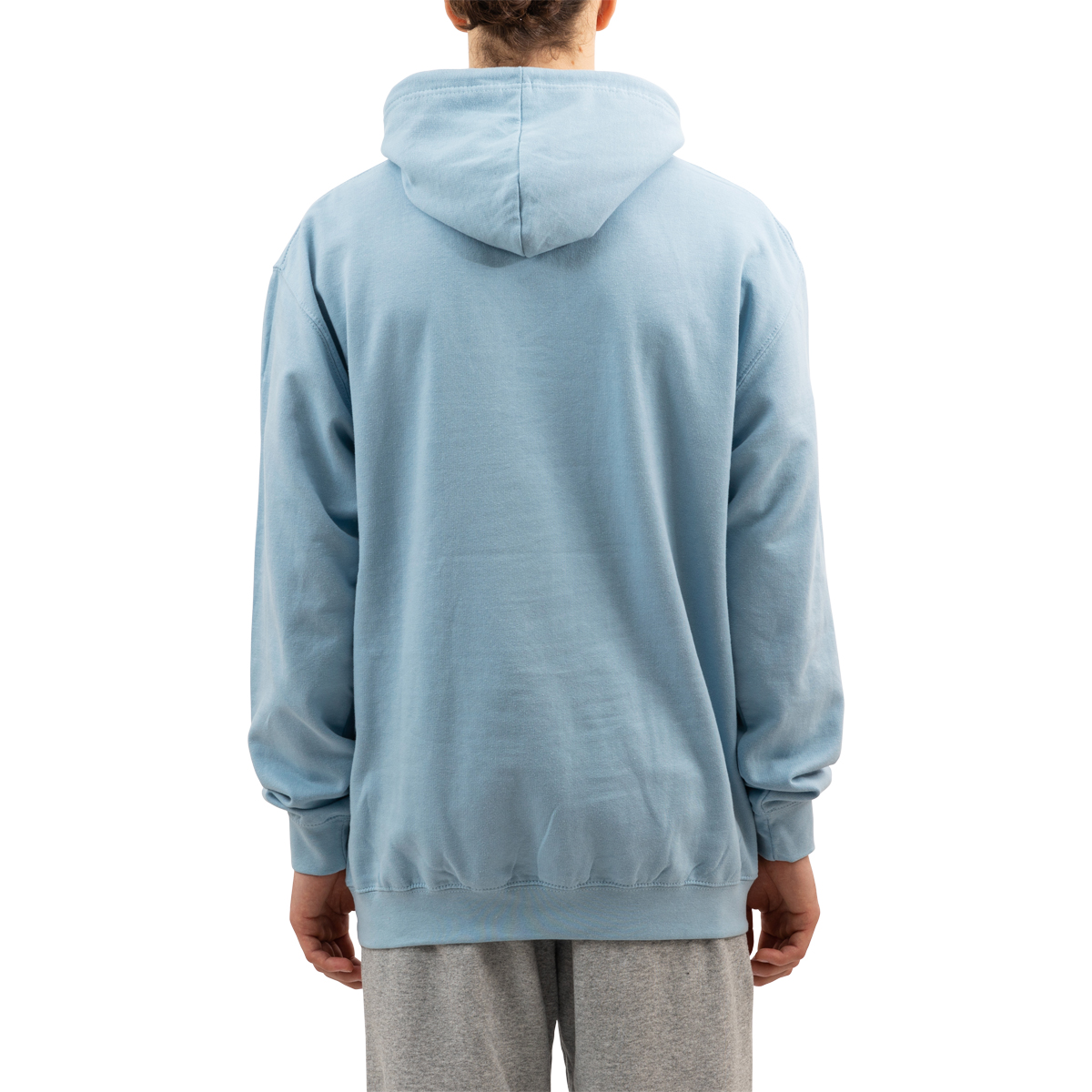 MKI Embroidered Logo Hoody - Light Blue | Subtype