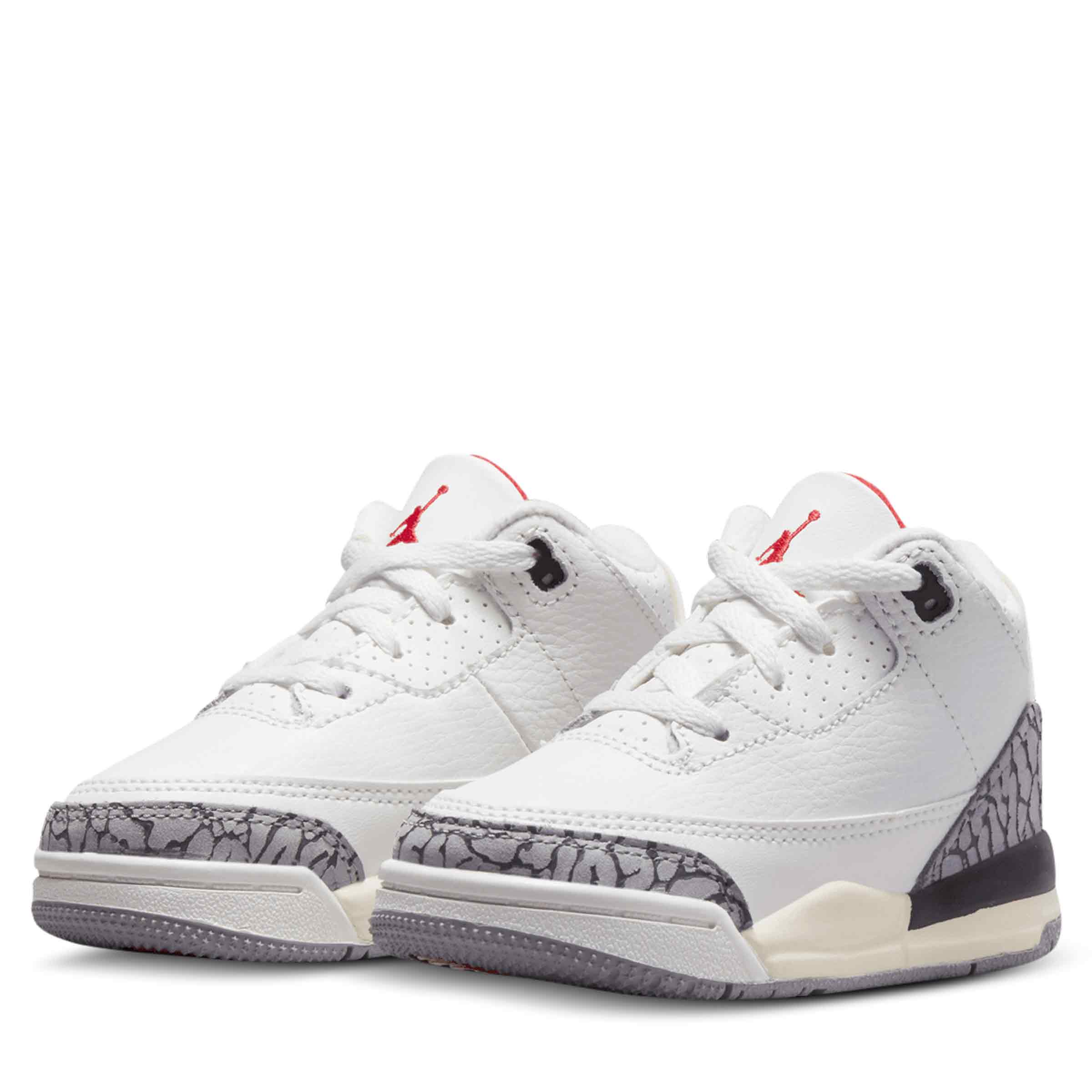 air jordan 3 retro white fire red cement grey black