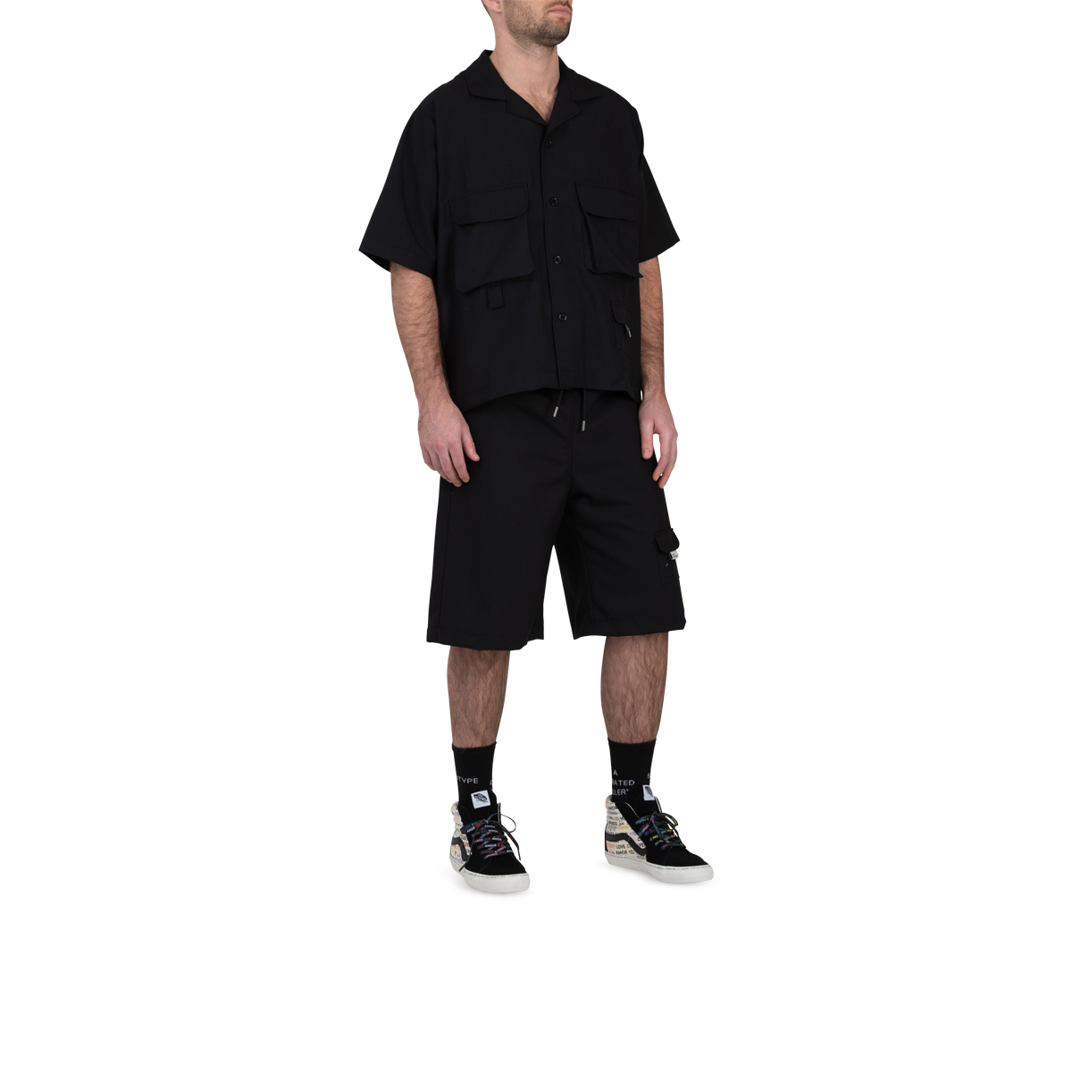 Drôle De Monsieur Wool Utility Shirt