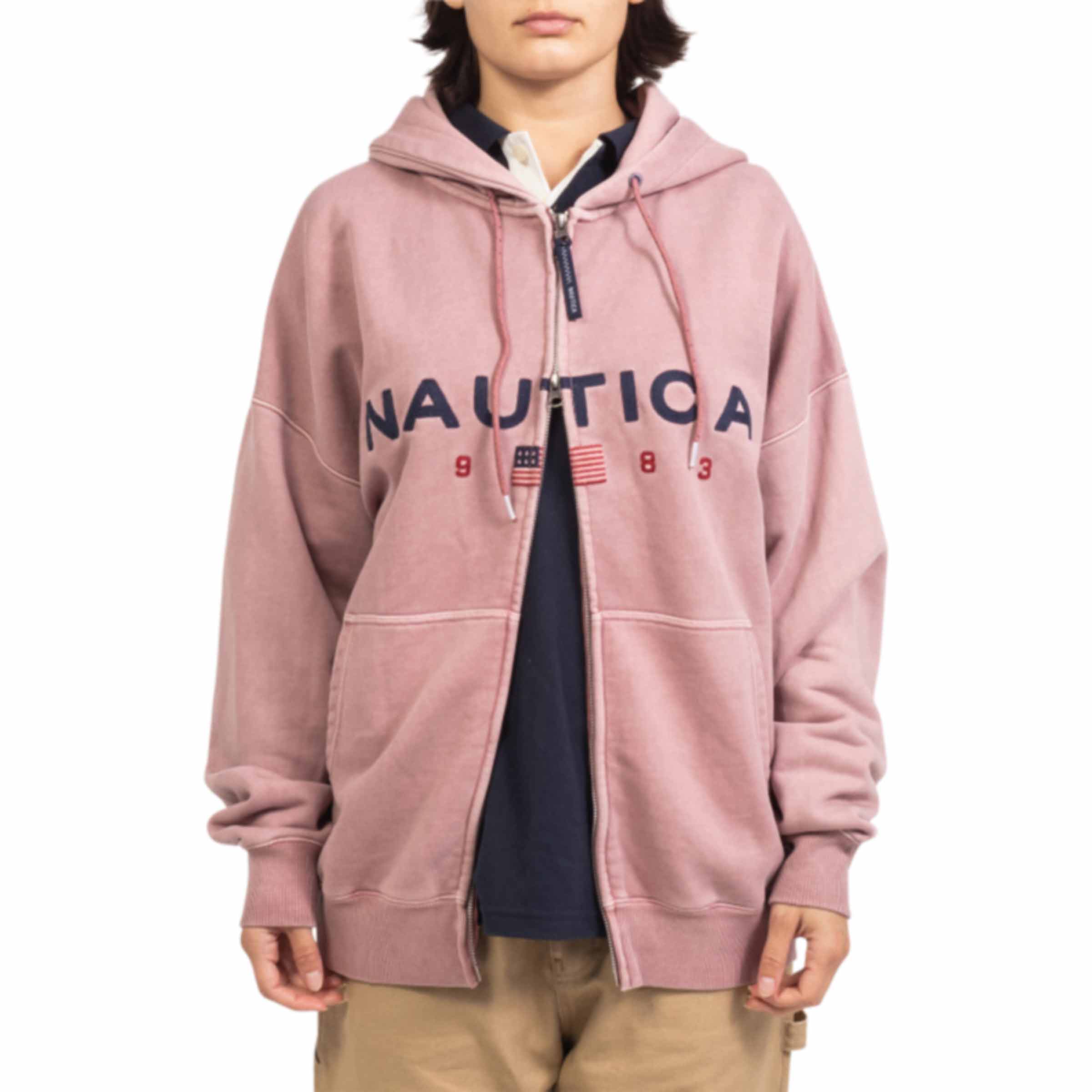 Too Big 83 Flag Hood Zip-Up Pink | SUBTYPE