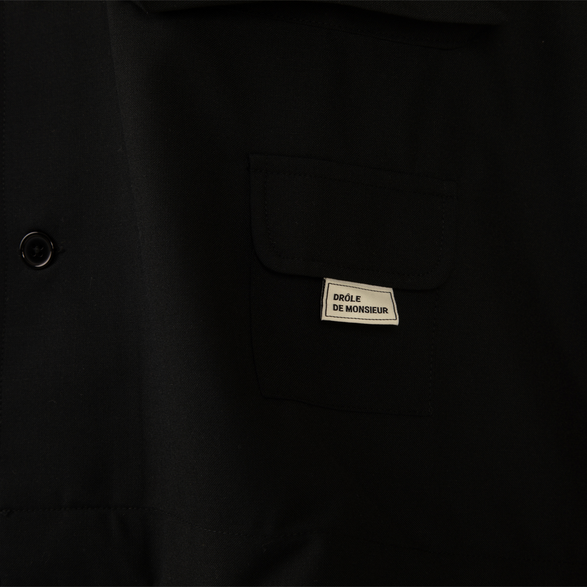 Drôle De Monsieur Wool Utility Shirt