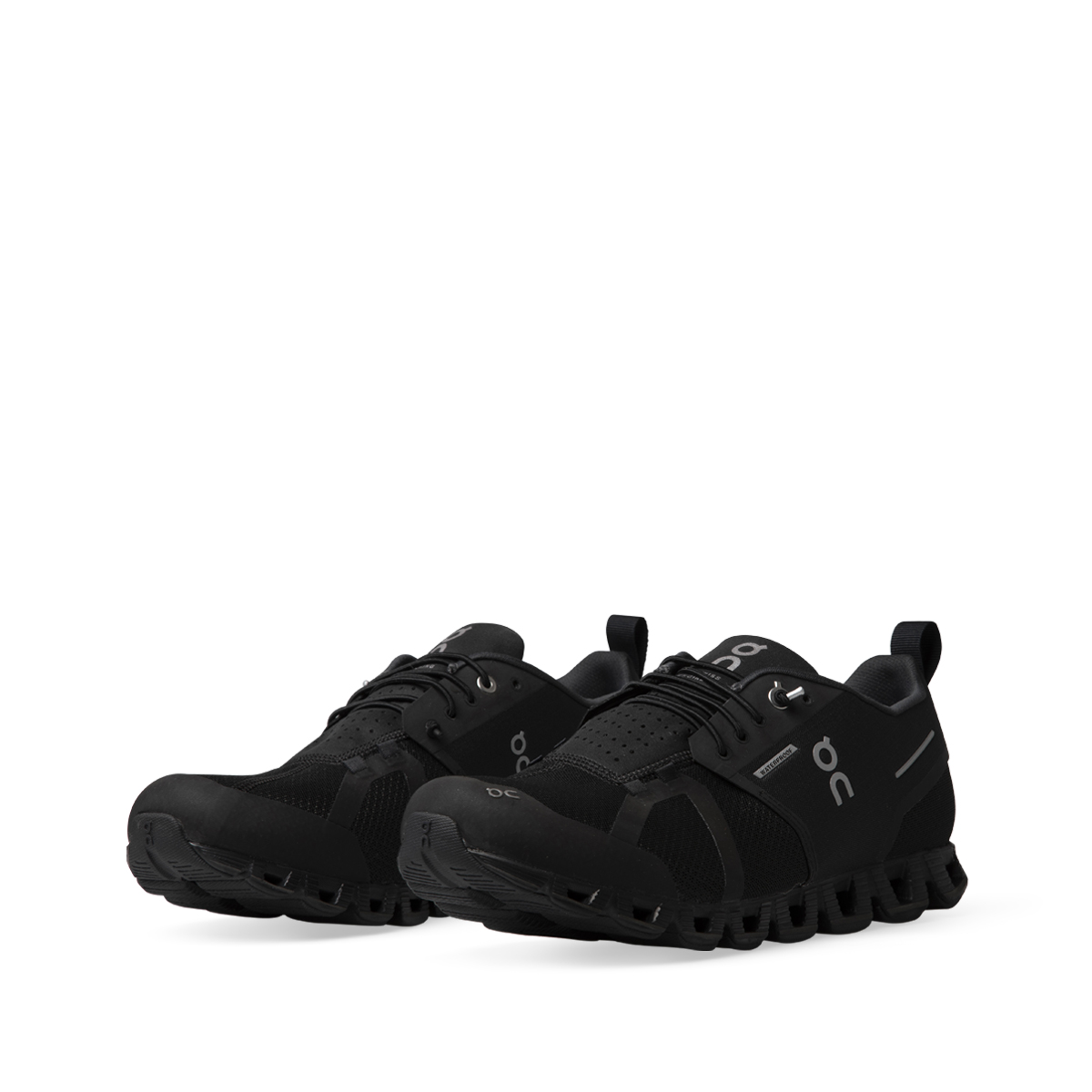 ON Running Cloud Waterproof Black Lunar