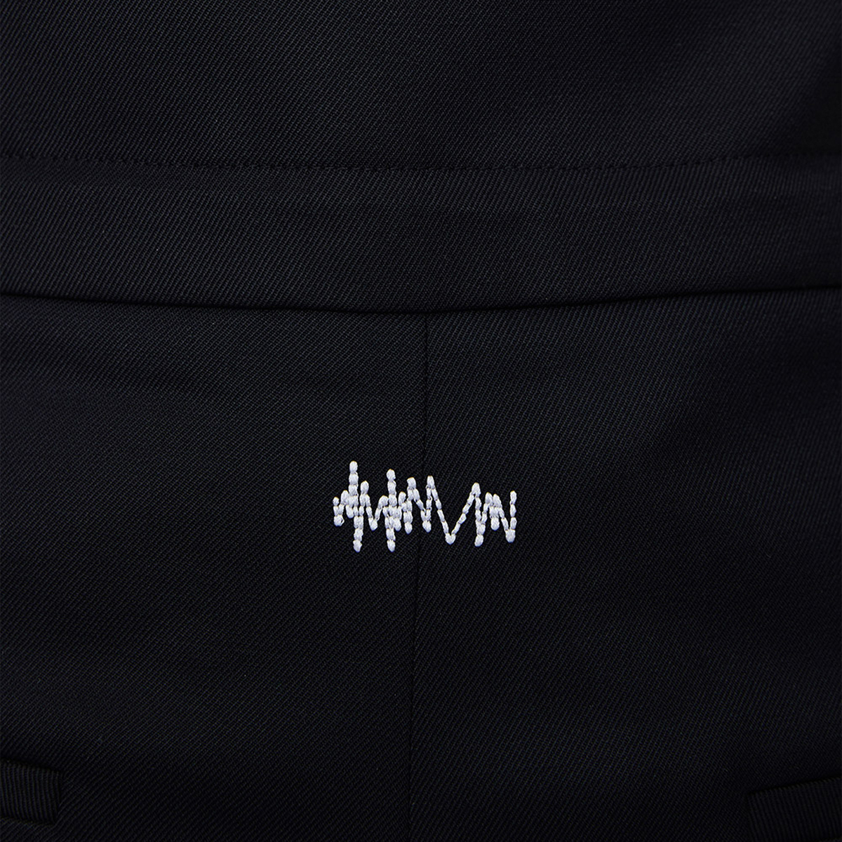 ADER Error Kustic Trousers Black Back Detail
