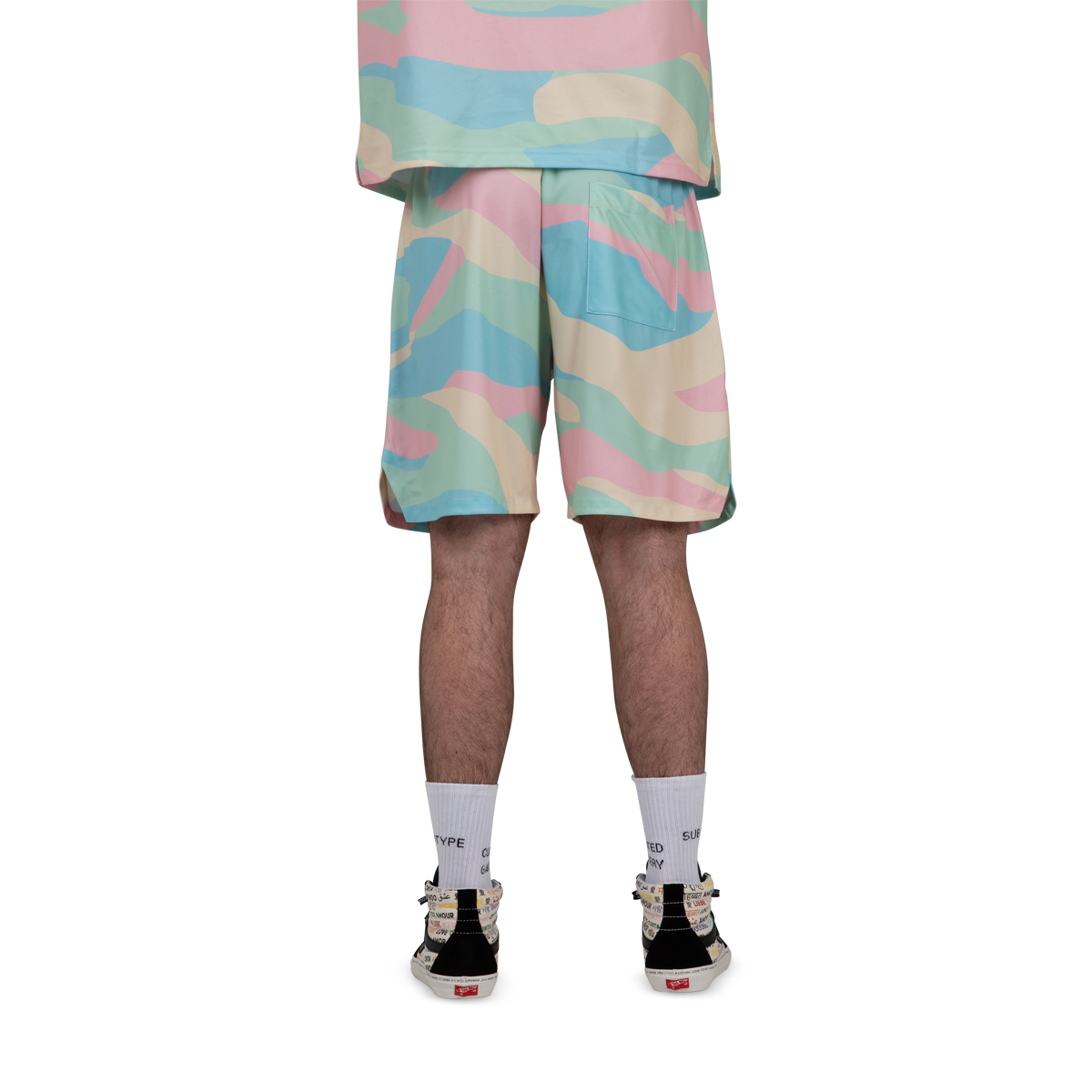 Drôle De Monsieur Mesh "Ice Cream" Short