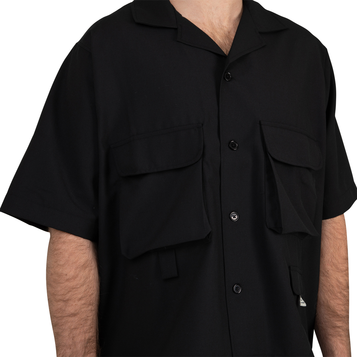 Drôle De Monsieur Wool Utility Shirt