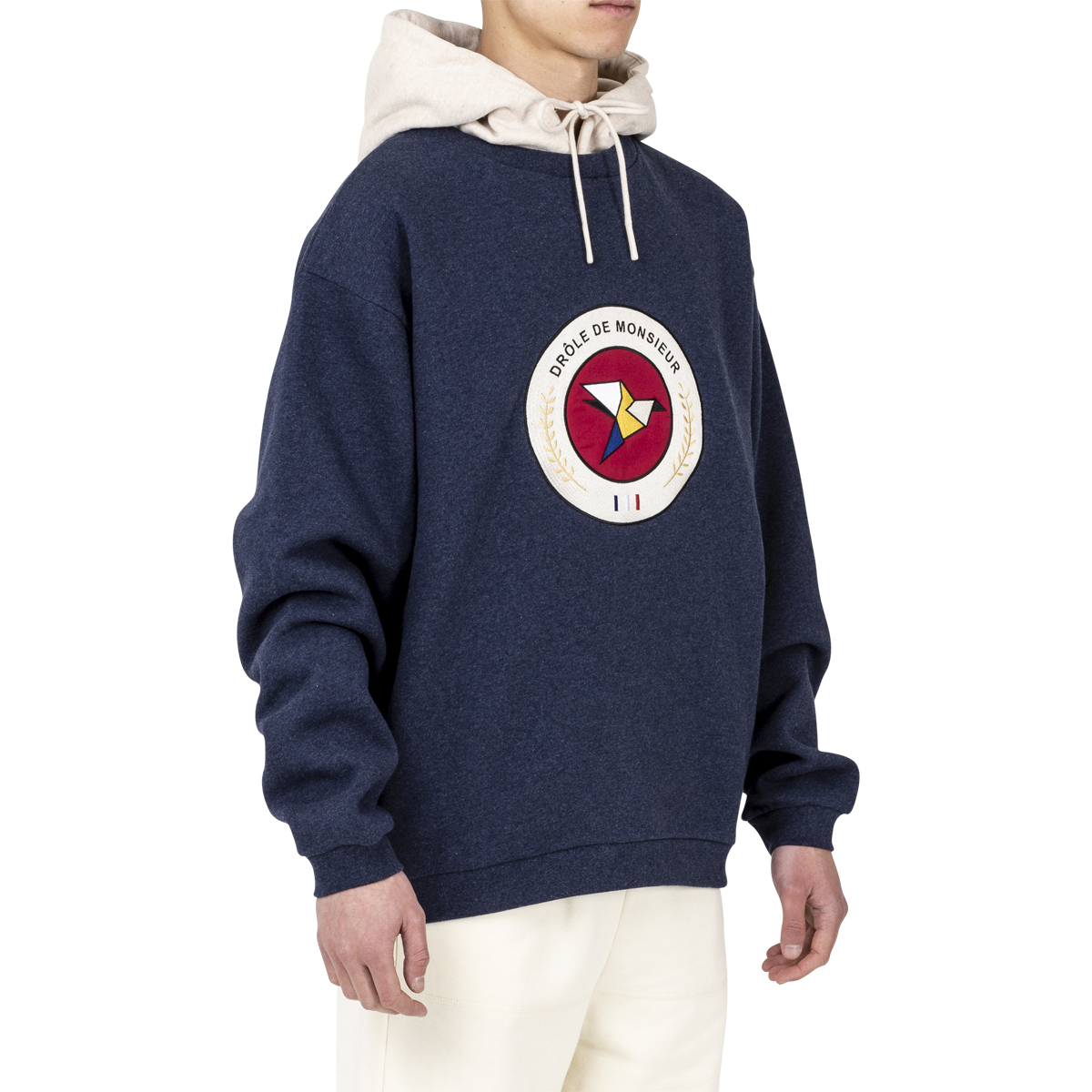 Drôle De Monsieur Raven Brushed Hoodie