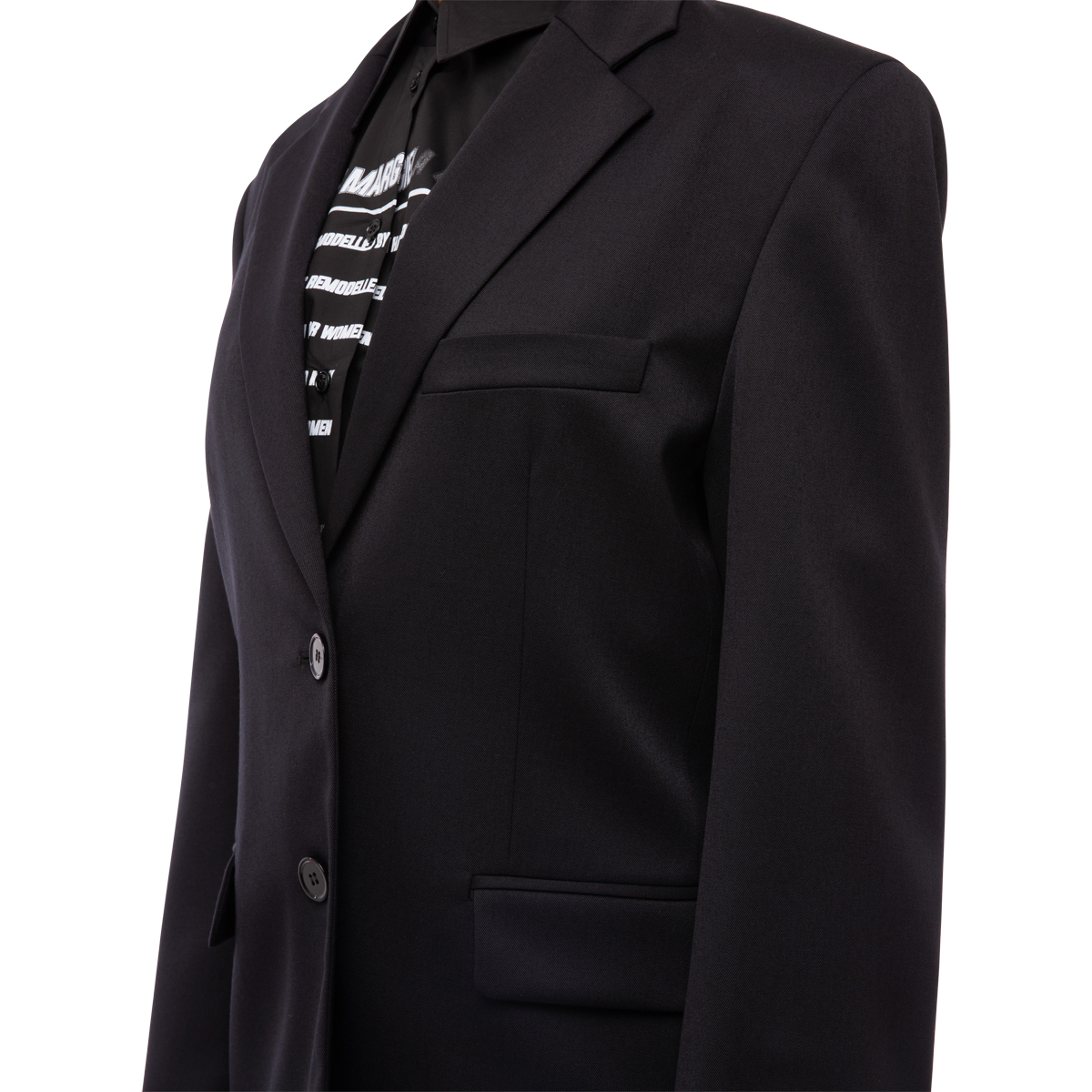 MM6 Maison Margiela Boxy Fitted Blazer