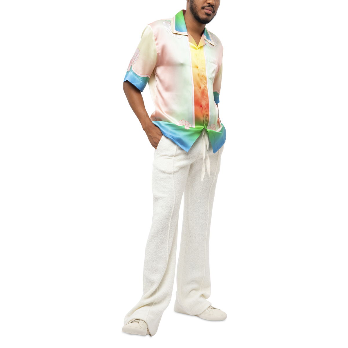 Casablanca Piped Terry Trouser