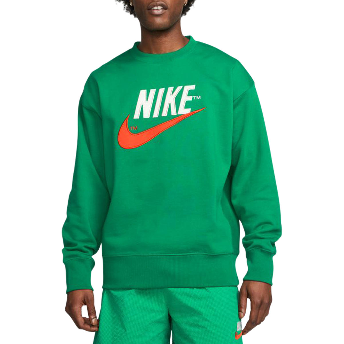Men's French Terry Crew Malachite | SUBTYPE