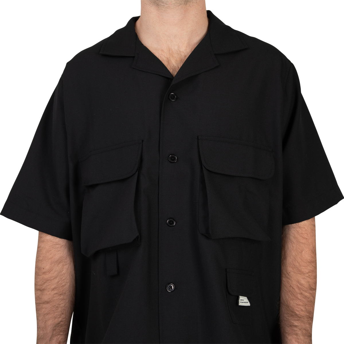Drôle De Monsieur Wool Utility Shirt