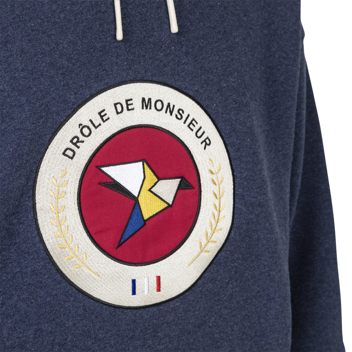 Drôle De Monsieur Raven Brushed Hoodie