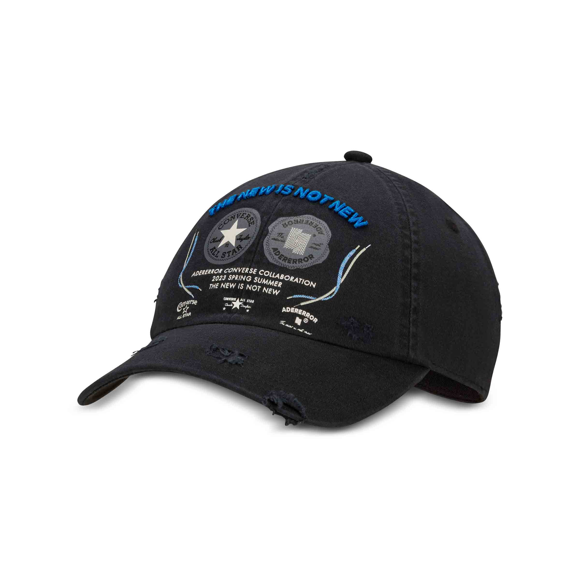 x ADER ERROR Baseball Hat Converse Black | SUBTYPE