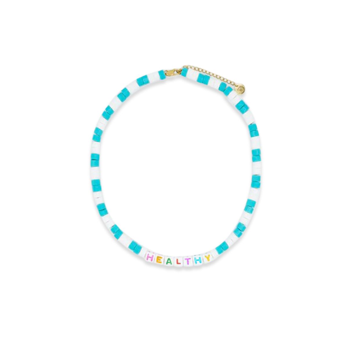 Healthy Bead Necklace Blue SUBTYPE