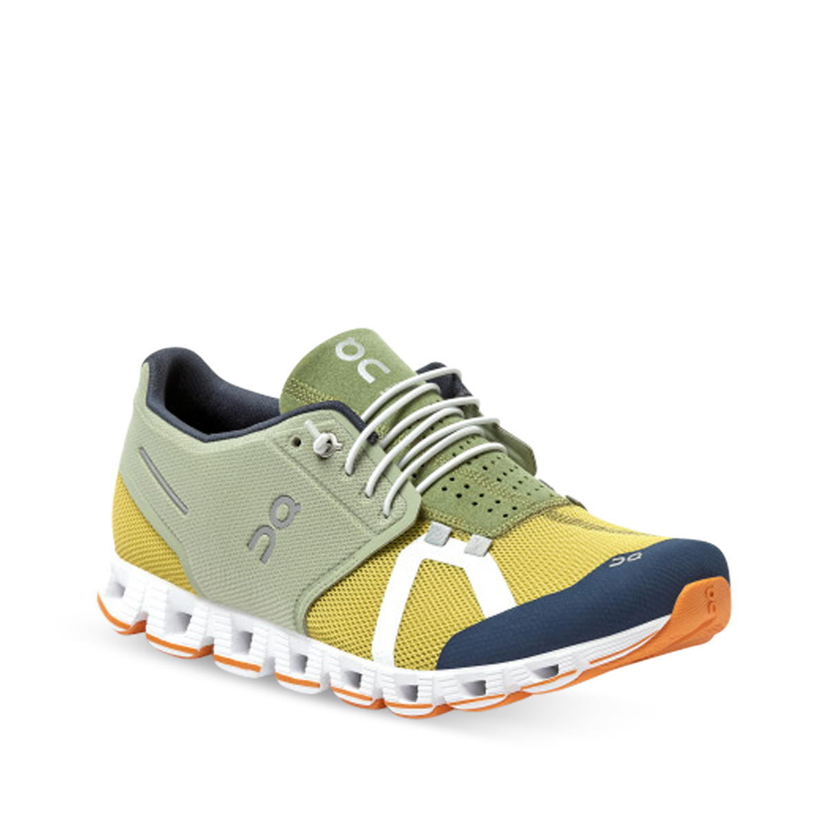 On Running Cloud 70 30 Leaf Mustard Angle