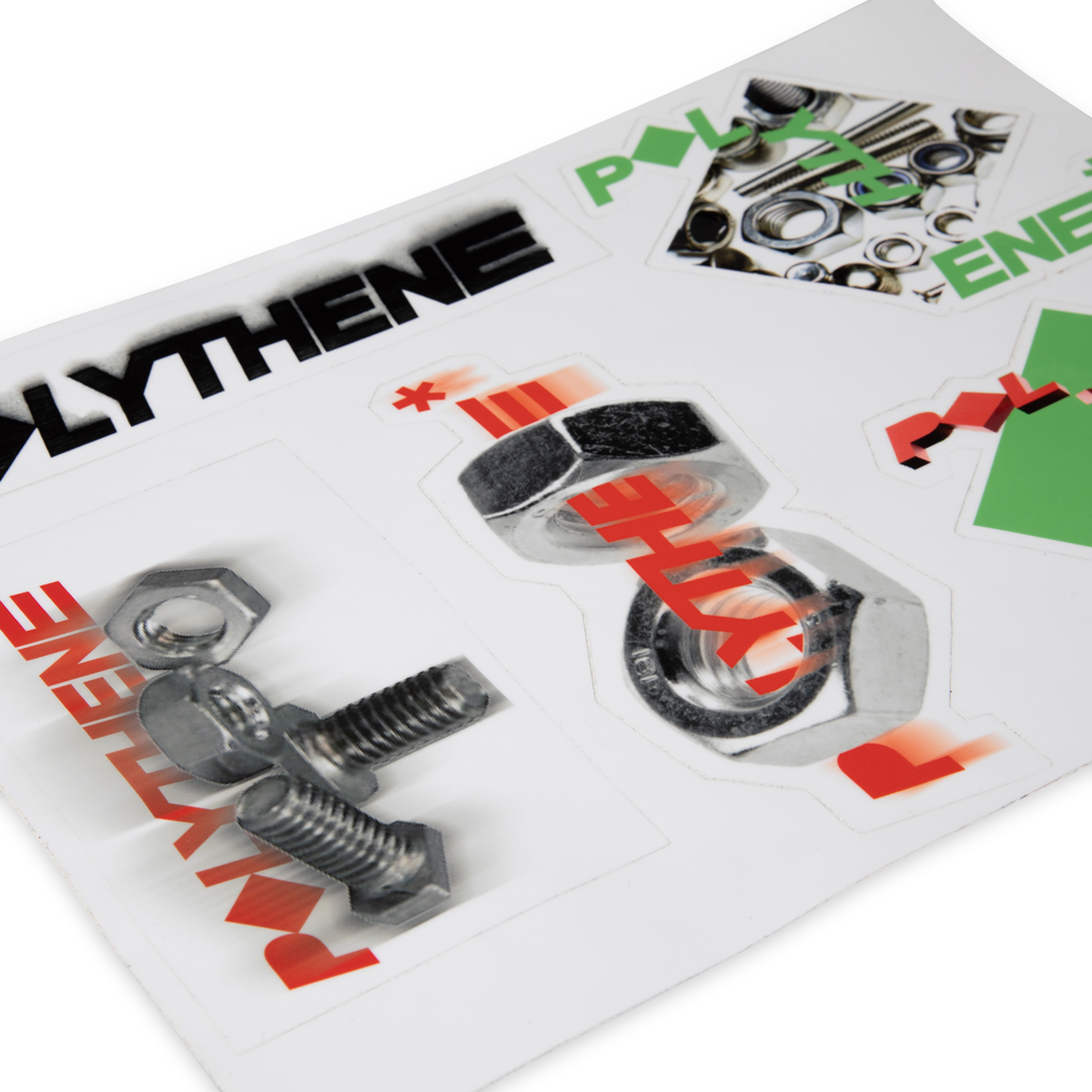 Polythene A5 Sticker Sheet