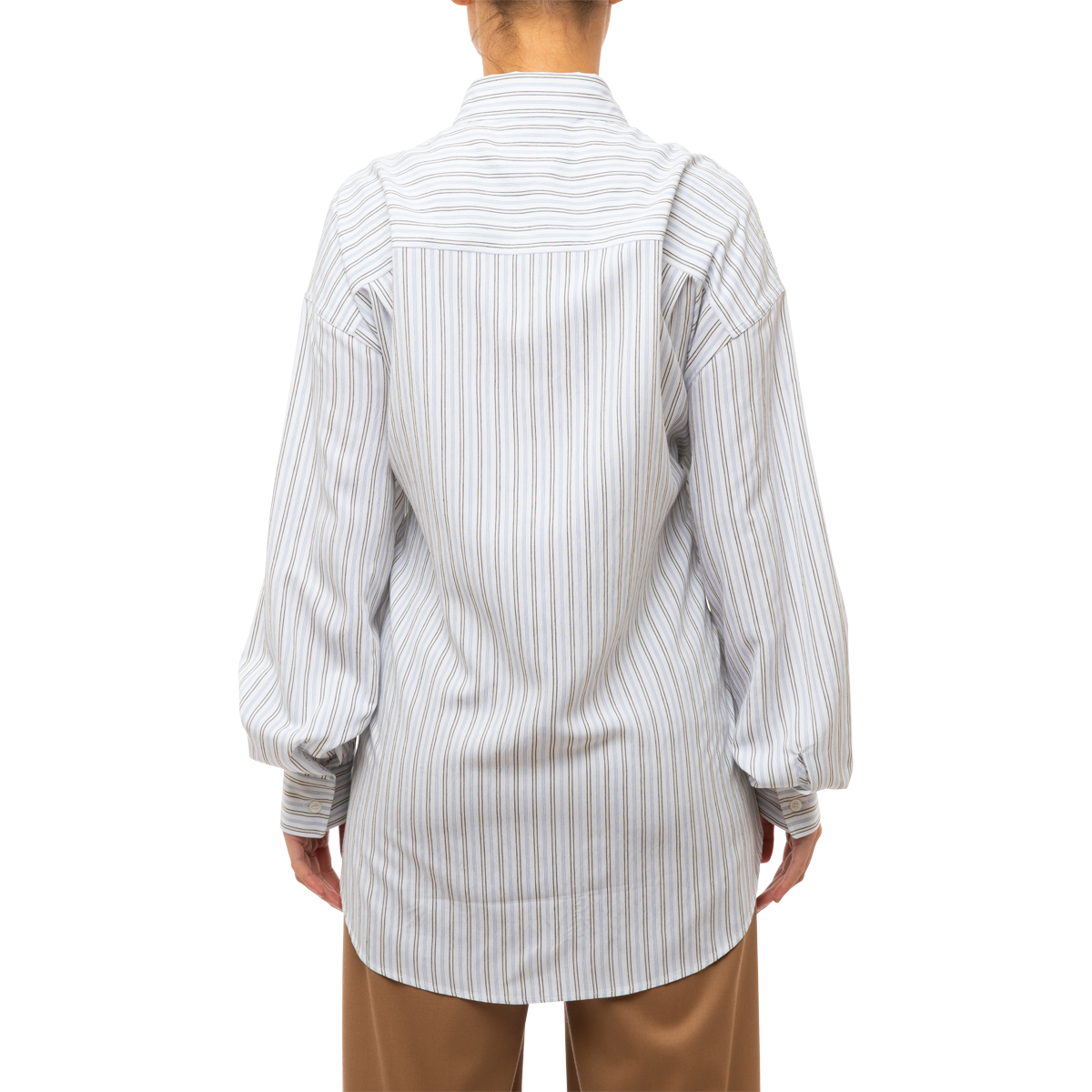 MM6 Maison Margiela Striped Viscose Shirt