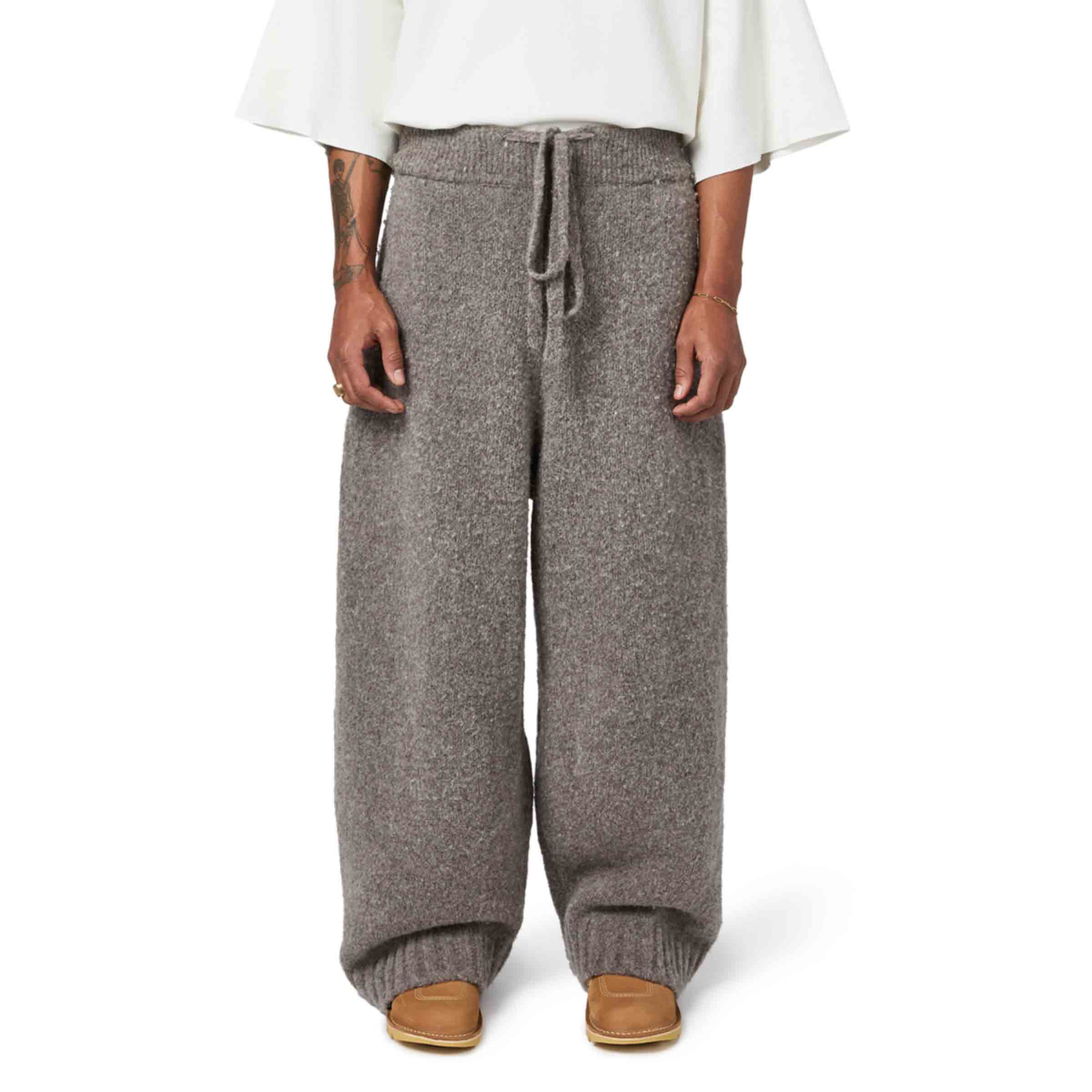 Wool-knit Stacks Latte Grain | SUBTYPE