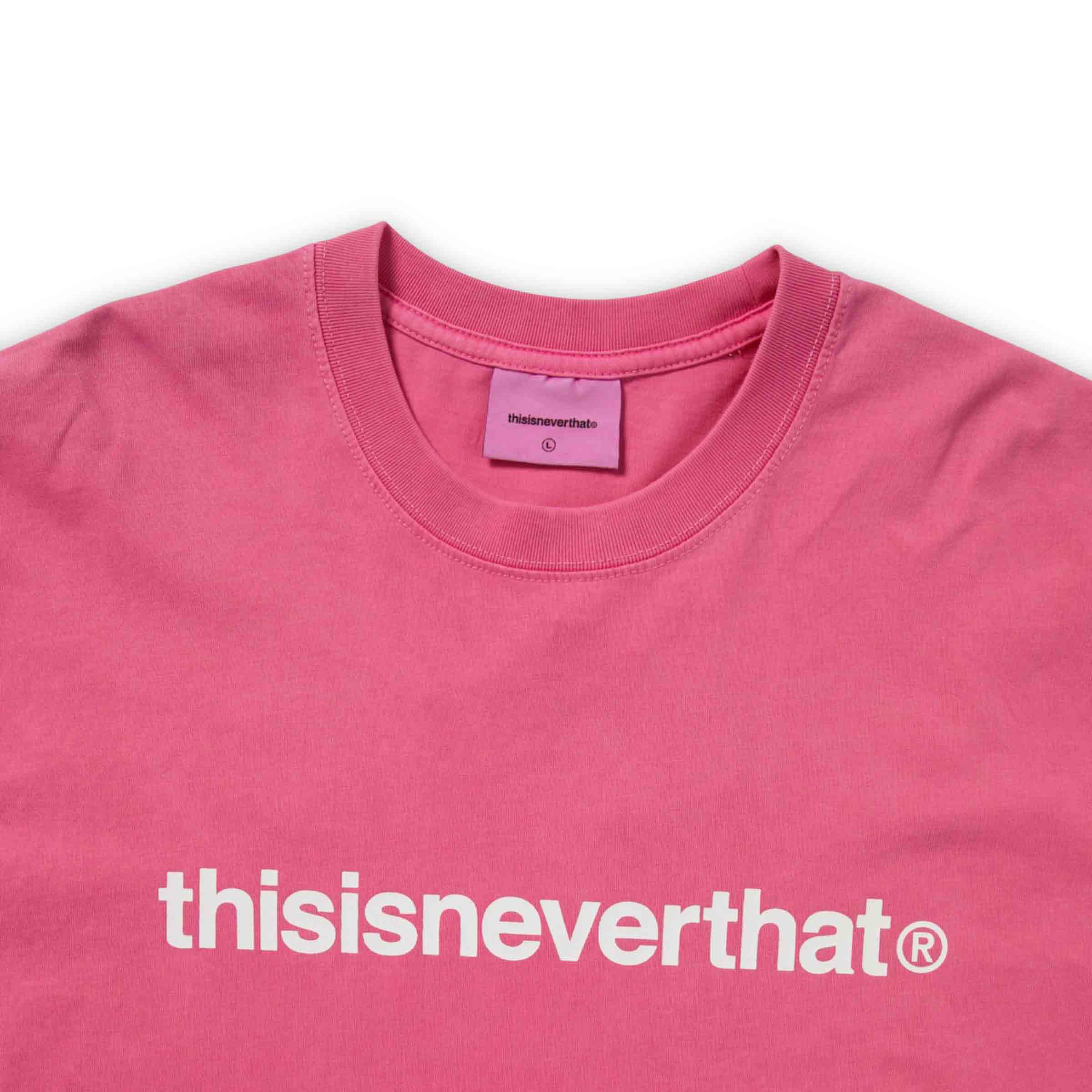 【THISISNEVERTHAT】T-Logo Tee Taffy T-Logo Tee Taffy | SUBTYPE