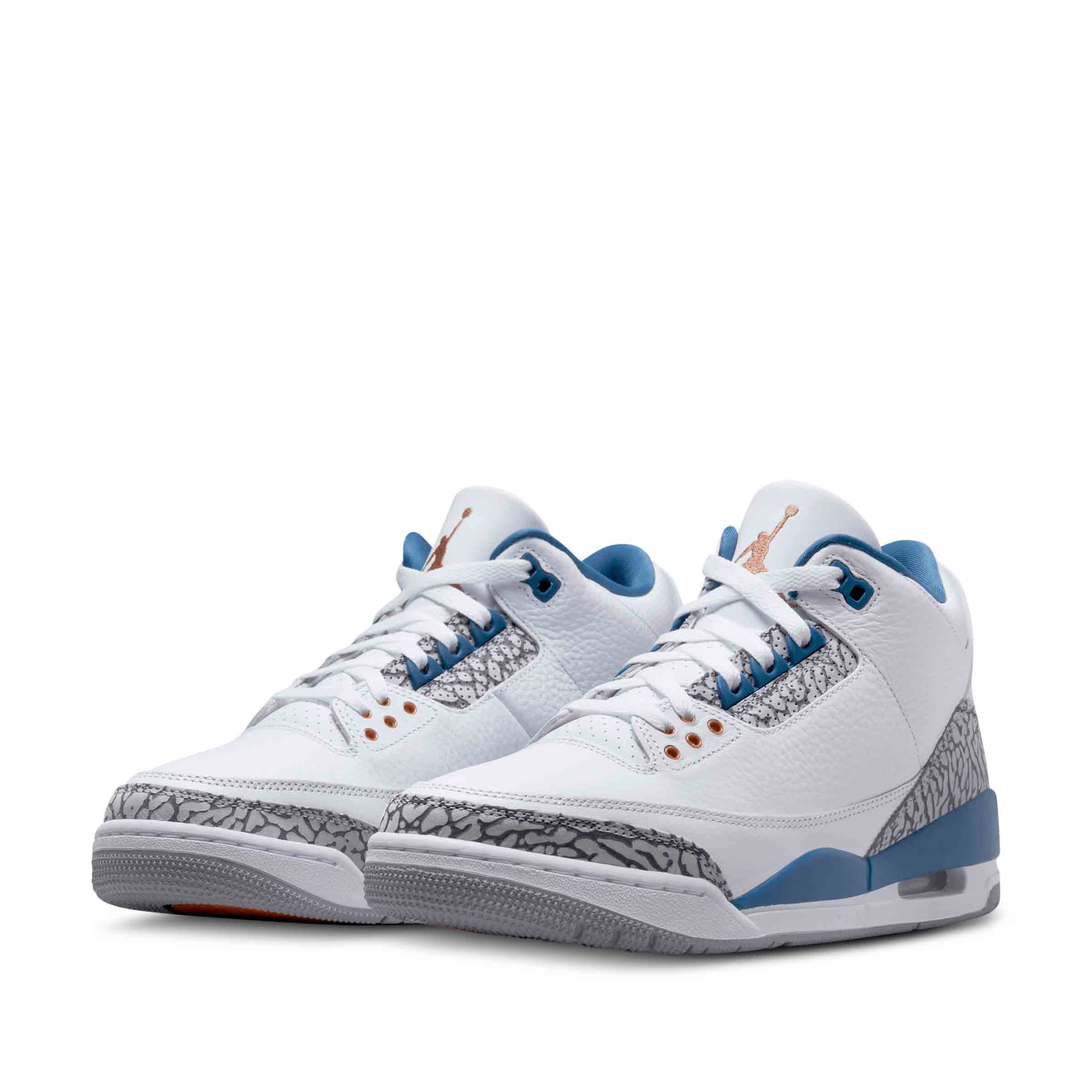 jordan retro 3 white and blue