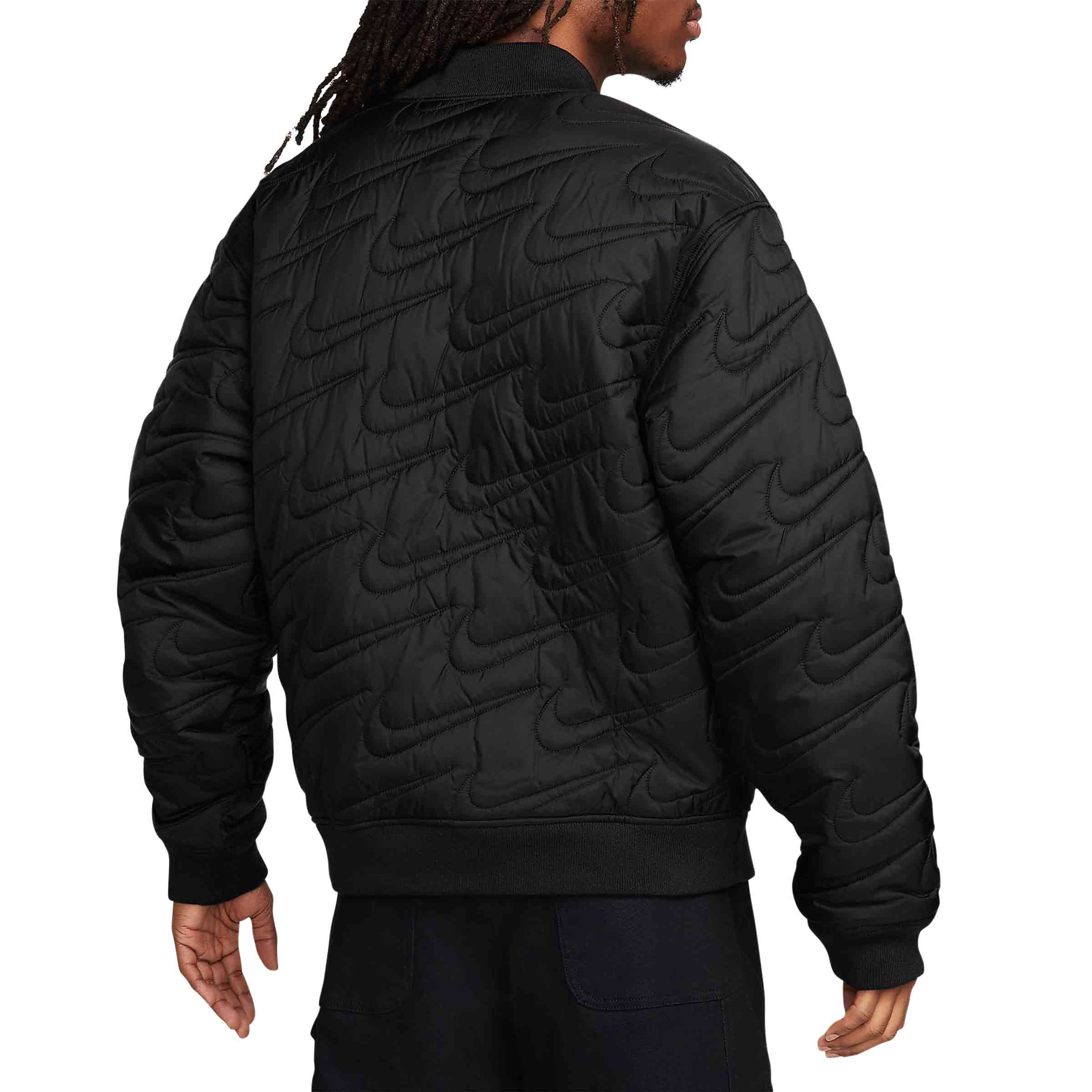 nike sportswear swoosh quilted jacket
