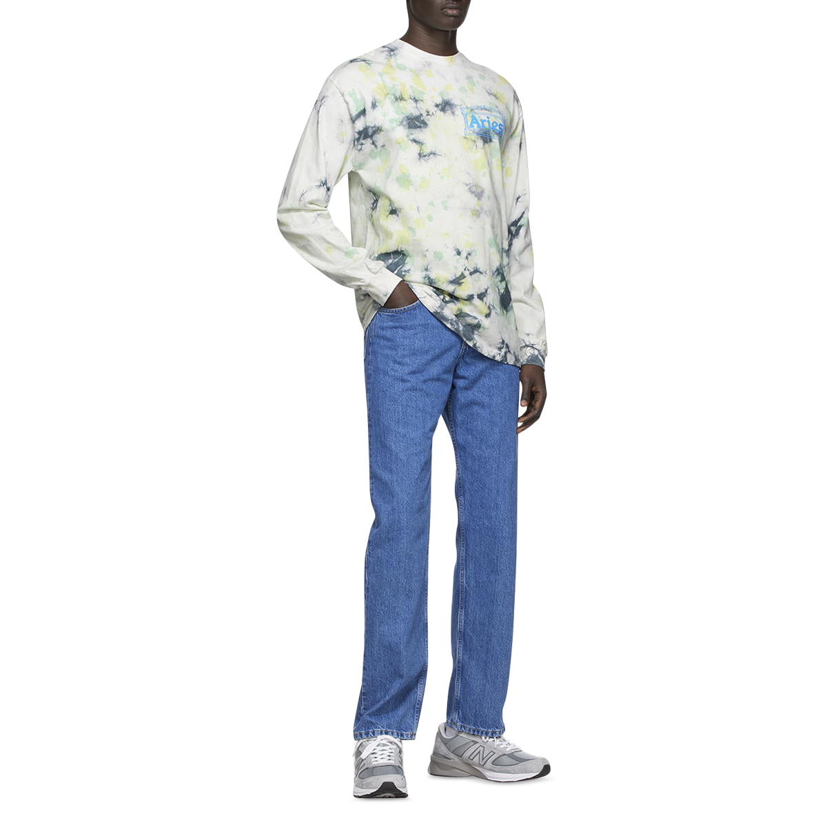 Aries Tie Dye Splatter Temples Long Sleeve