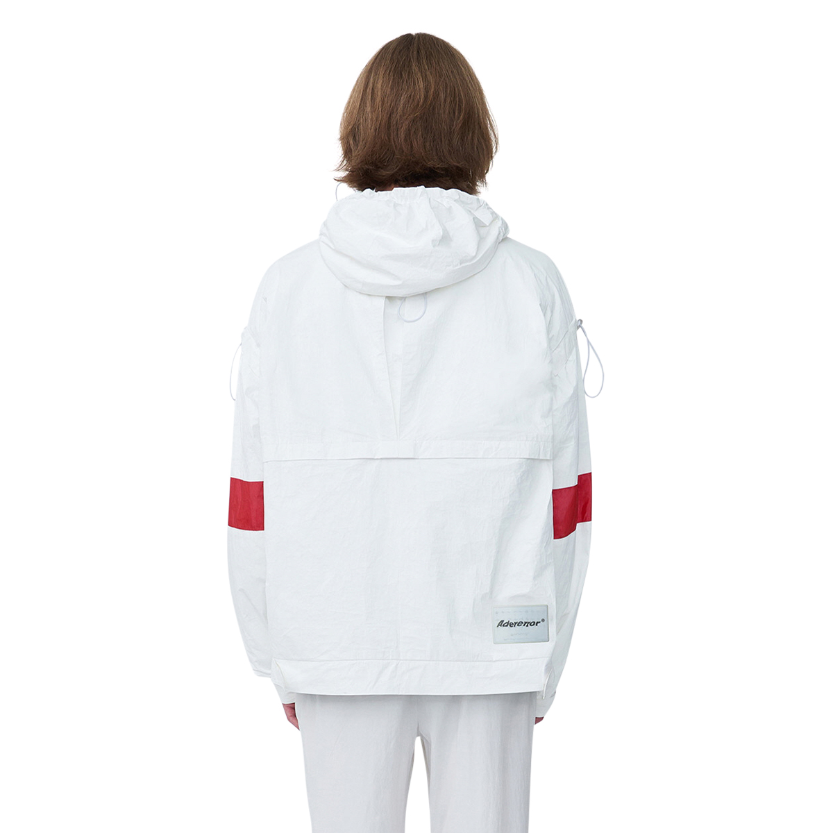 ADER Error Side Opening Anorak Jumper White Back