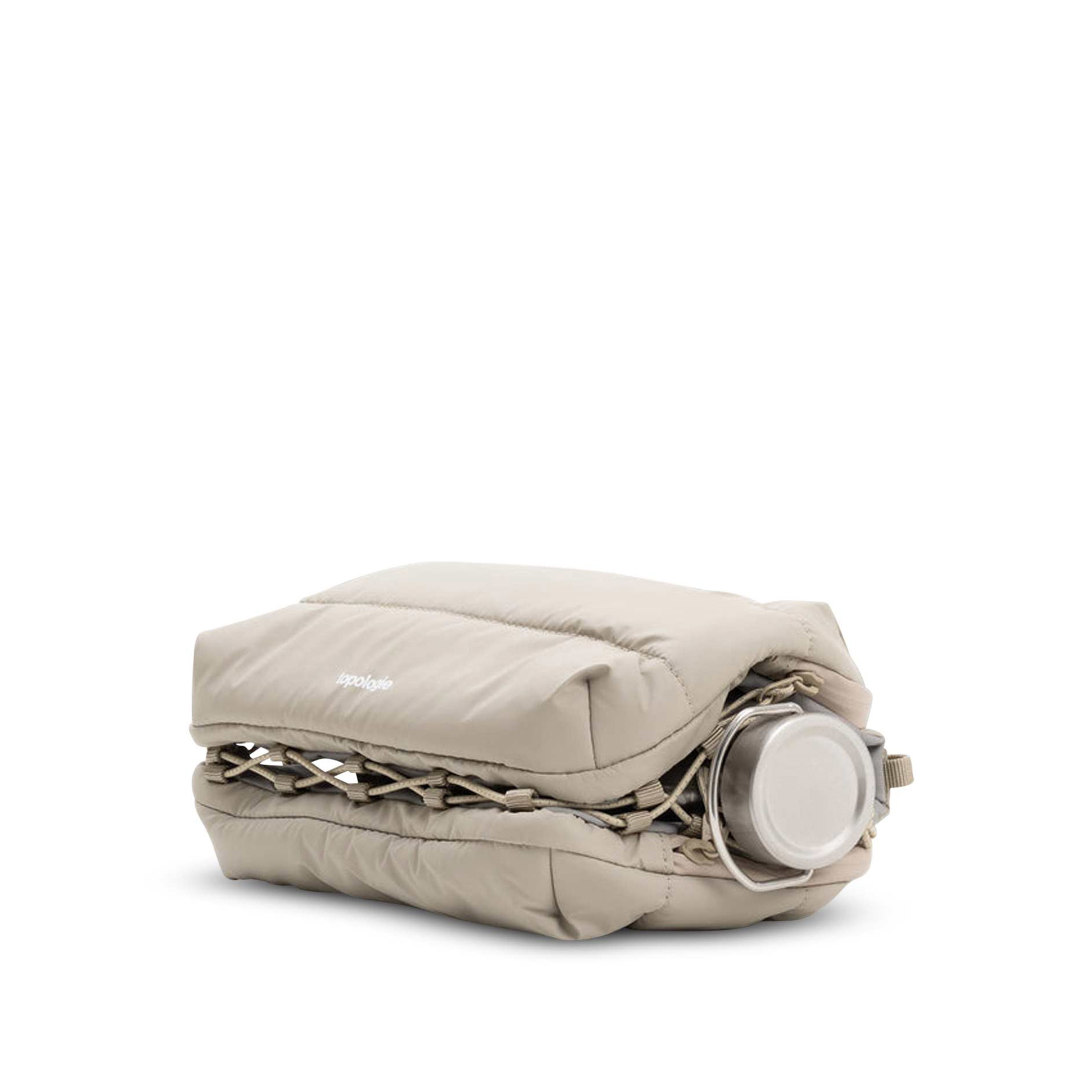 Bottle Sacoche Large Puffer Taupe | SUBTYPE