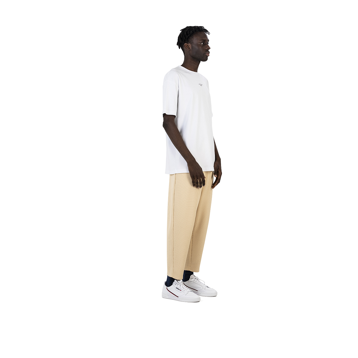 Drôle De Monsieur Cropped Textured Pants
