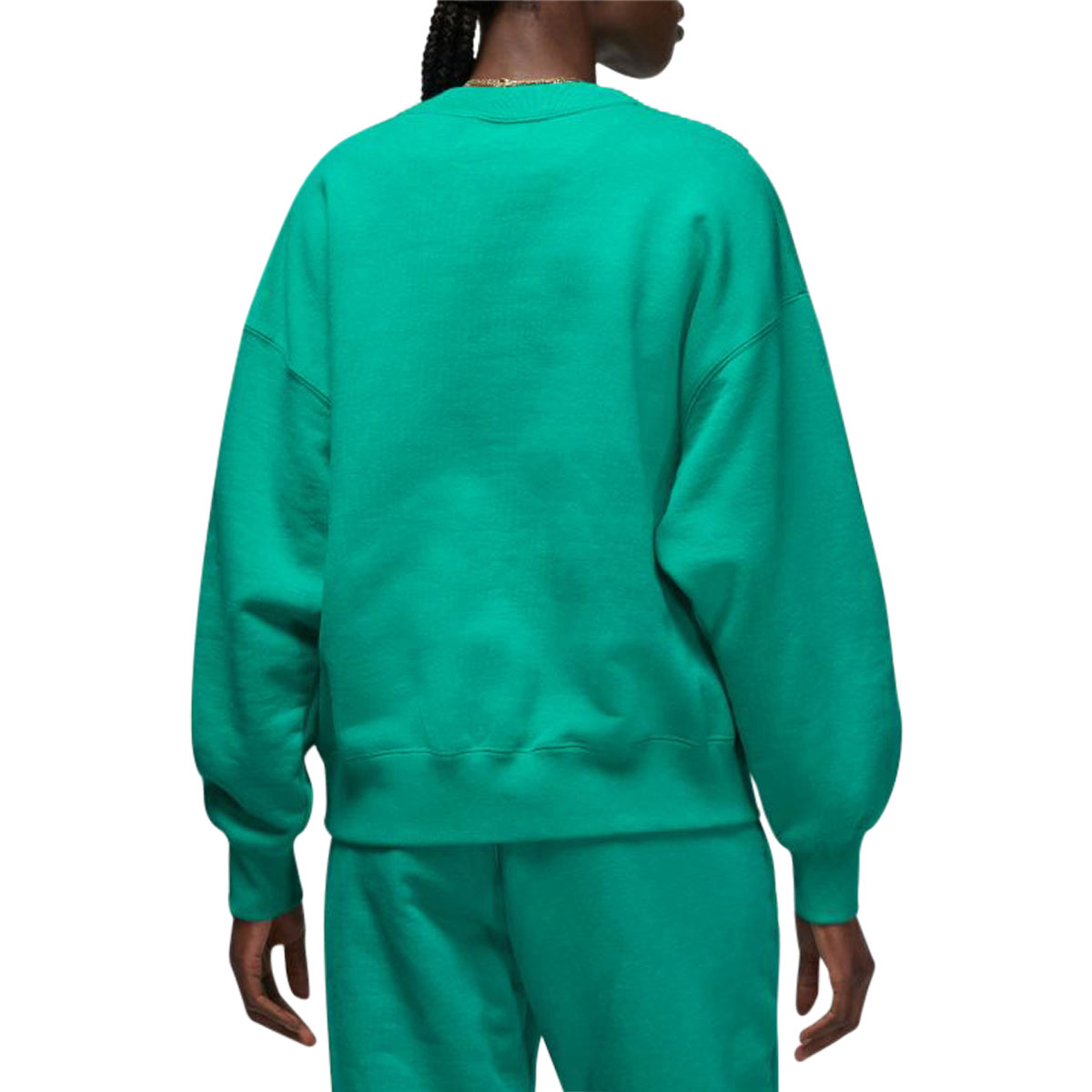 Air Jordan Women's Crew Sweatshirt Green SUBTYPE