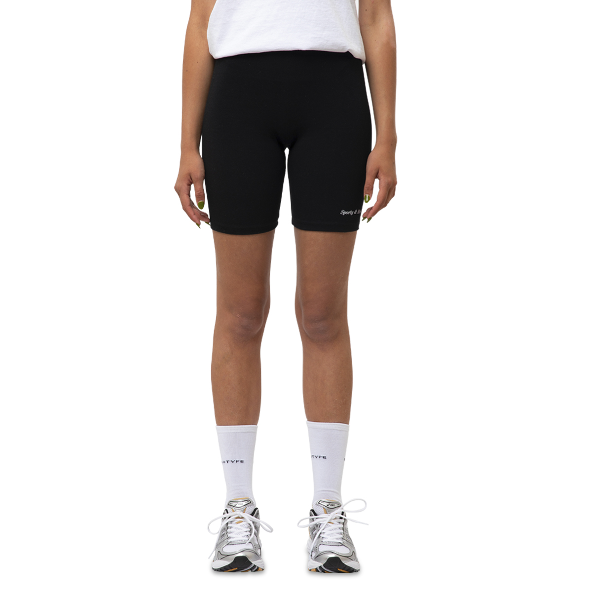 Sporty & Rich Logo Biker Short
