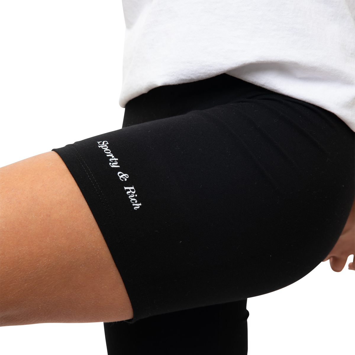 Sporty & Rich Logo Biker Short