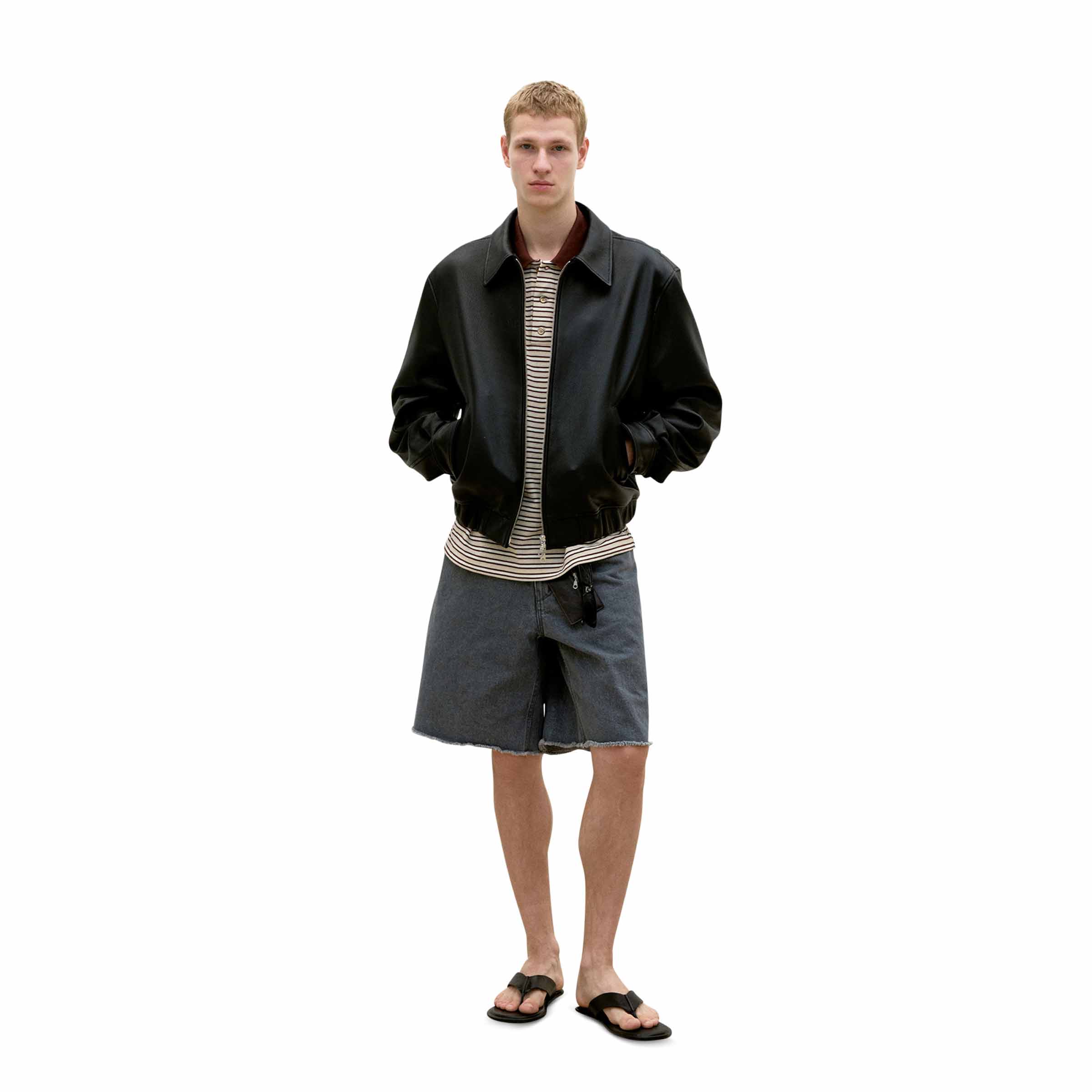 Goatskin Blouson Black | SUBTYPE