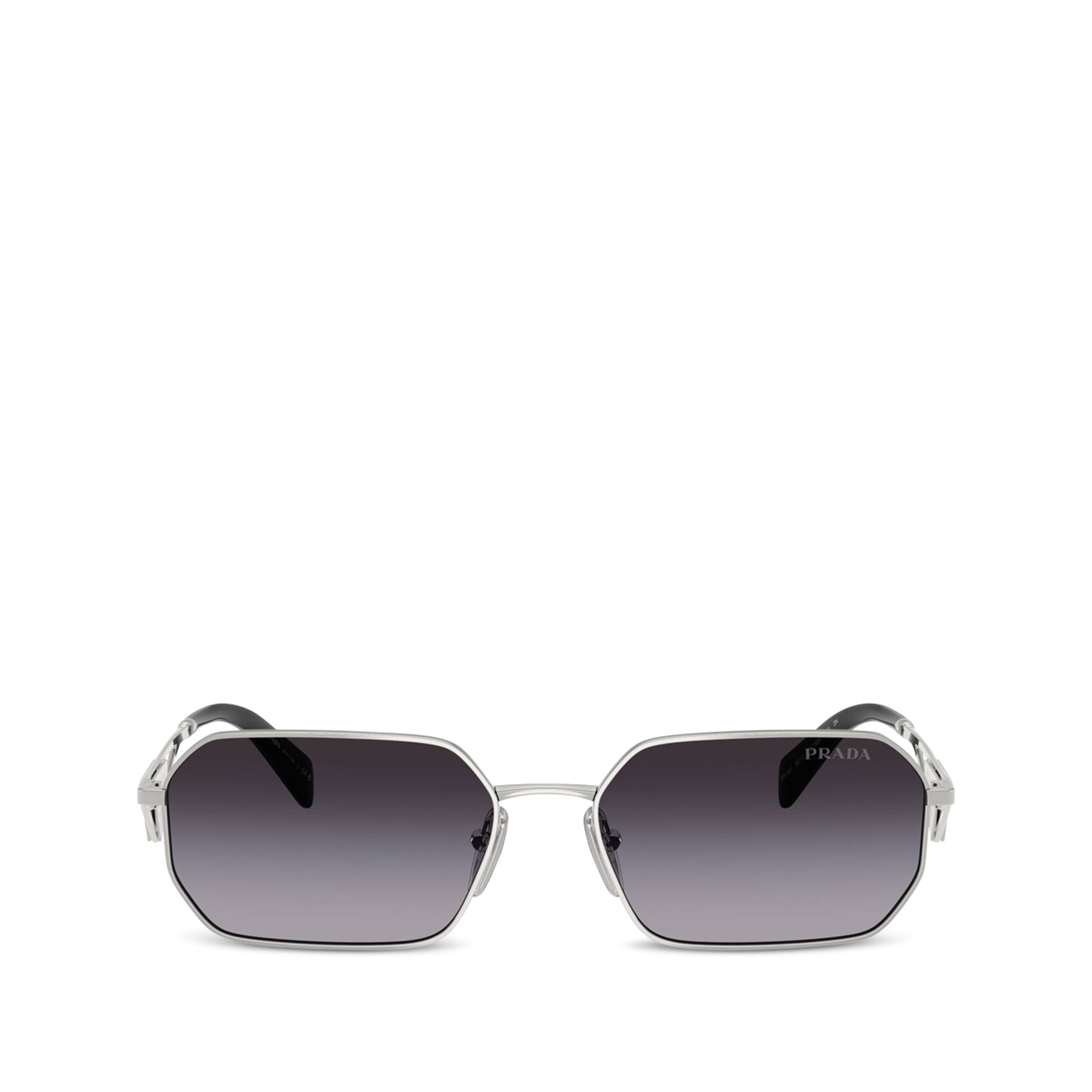 小物 PRADA halfrim sunglasses silver PRADA SPORT halfrim sunglasses silver