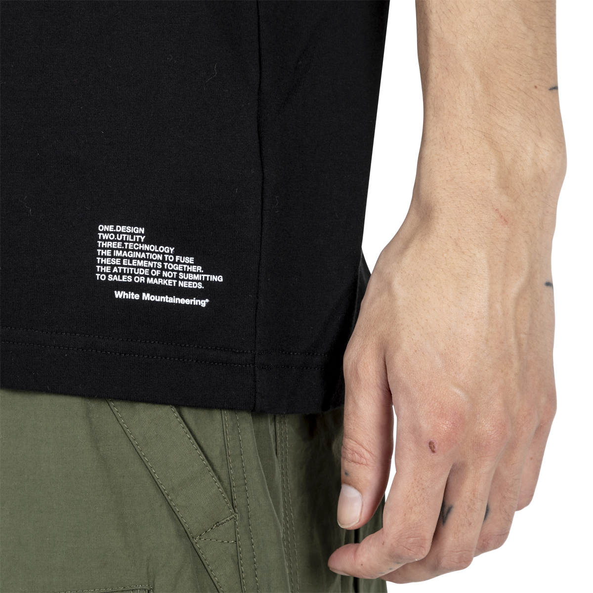 White Mountaineering Pocket Printed T-Shirt