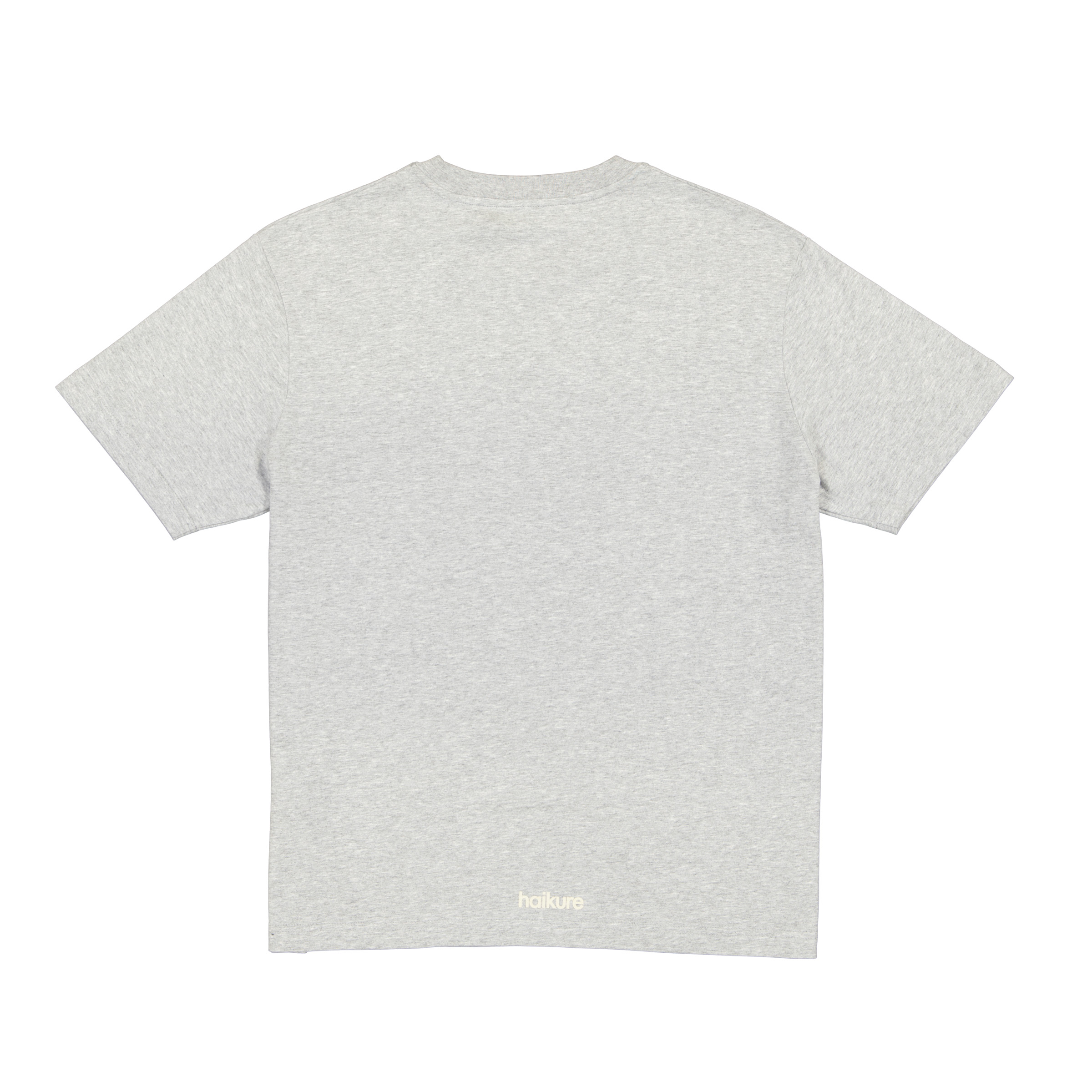 LENNIE HEART ORGANIC JERSEY TEE HEATHER GREY/BONE Heather Grey/ Bone