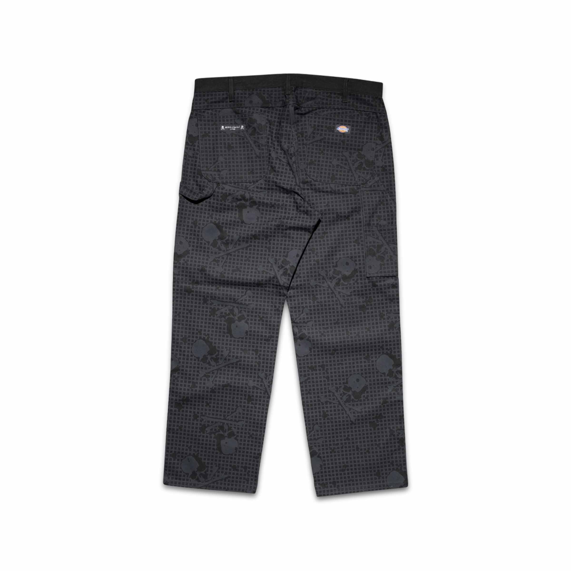 mastermind JAPAN Straight Leg Trousers Black | SUBTYPE