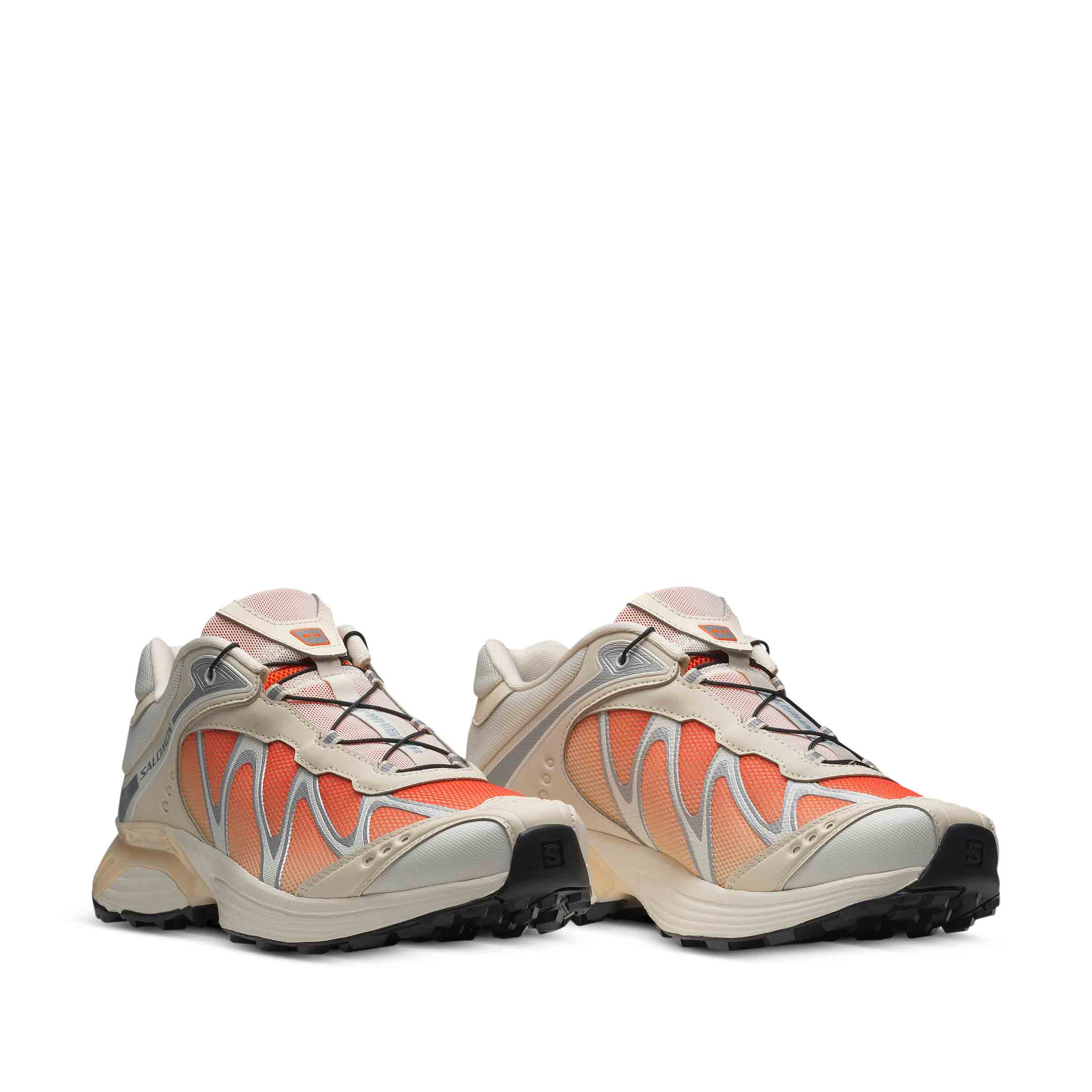 国内配送 SALOMON XT-WHISPER SHORTBREAD/ORG Salomon Xt-Whisper Shortbread / Red Orange / Ftw Silver
