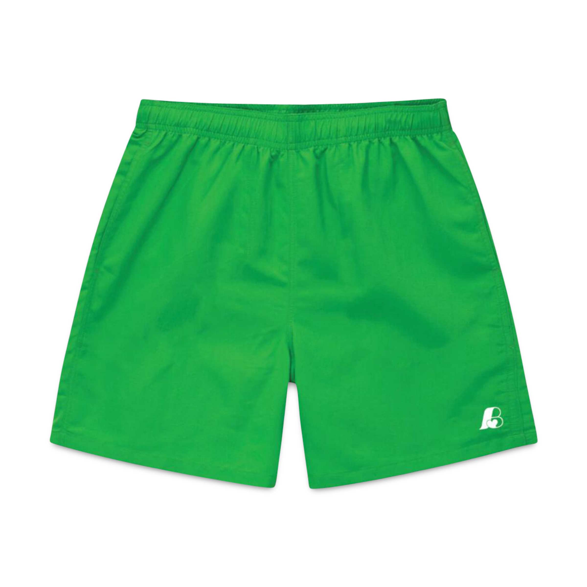 B-Logo Water Shorts Green | SUBTYPE