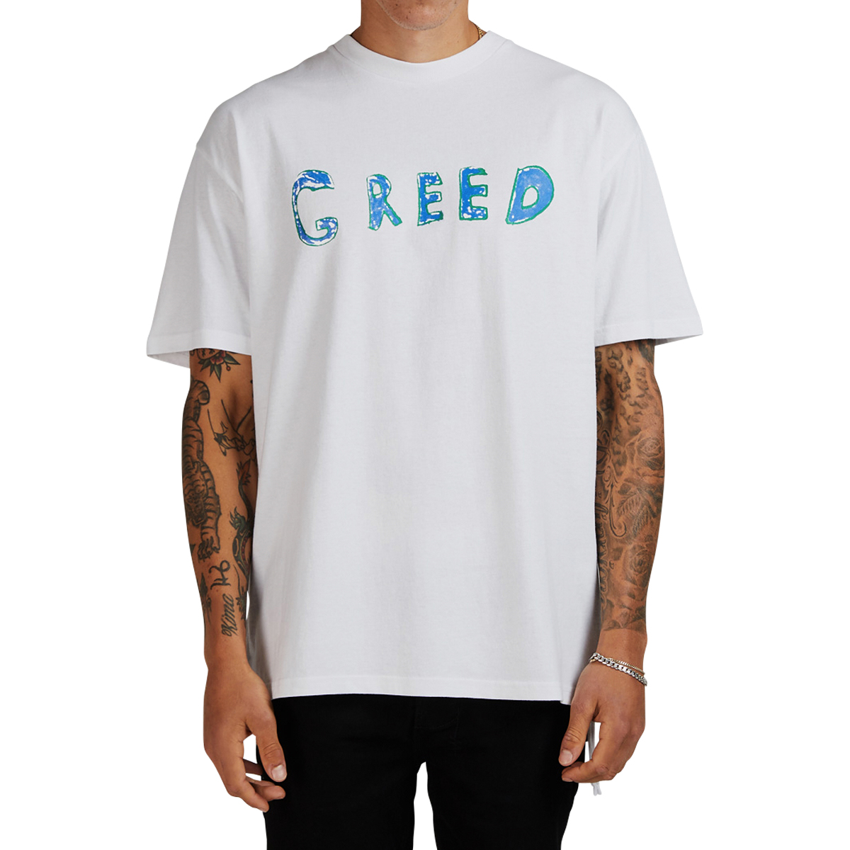 KSUBi X Hidji World Greed Biggie Tee