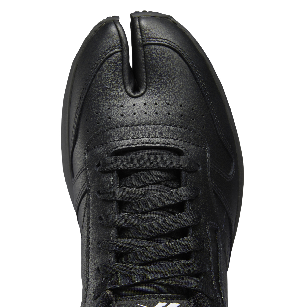 Maison Margiela X Reebok Project 0 CL Classic Leather Tabis Black Toe